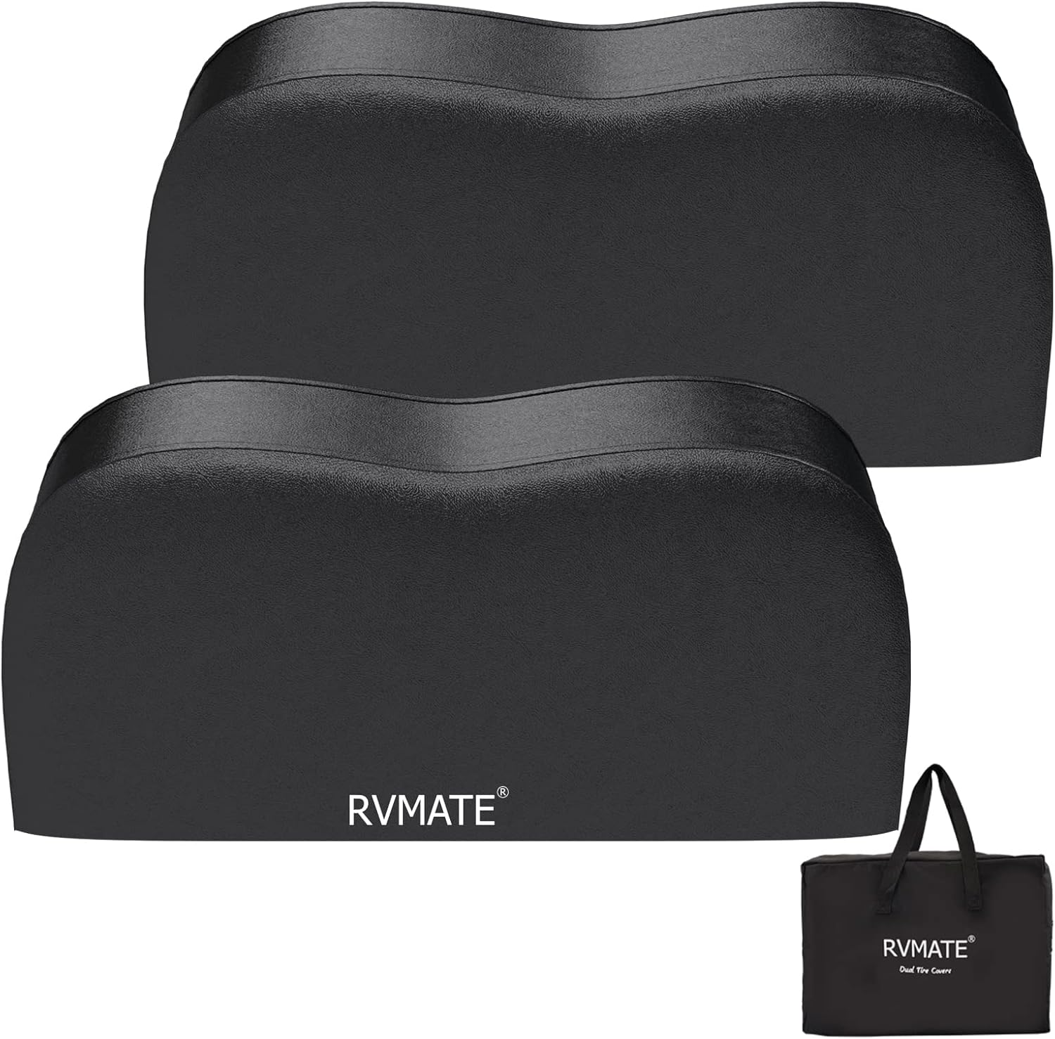 RVMATE RV Tire Covers, Dual Axle Wheel Cover (2 Pack) Fits 27"-30" Diameter Tire...