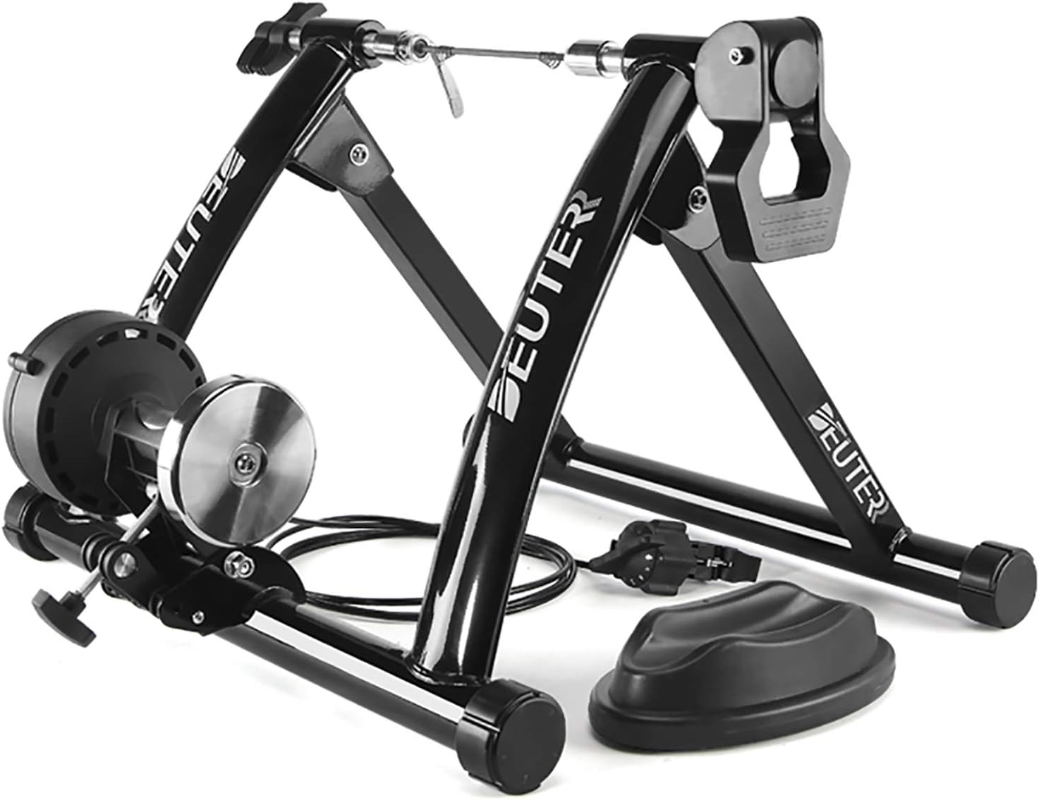 Bike Trainer, Magnetic Bicycle Stationary Stand for Indoor Exercise Riding, 26-2...