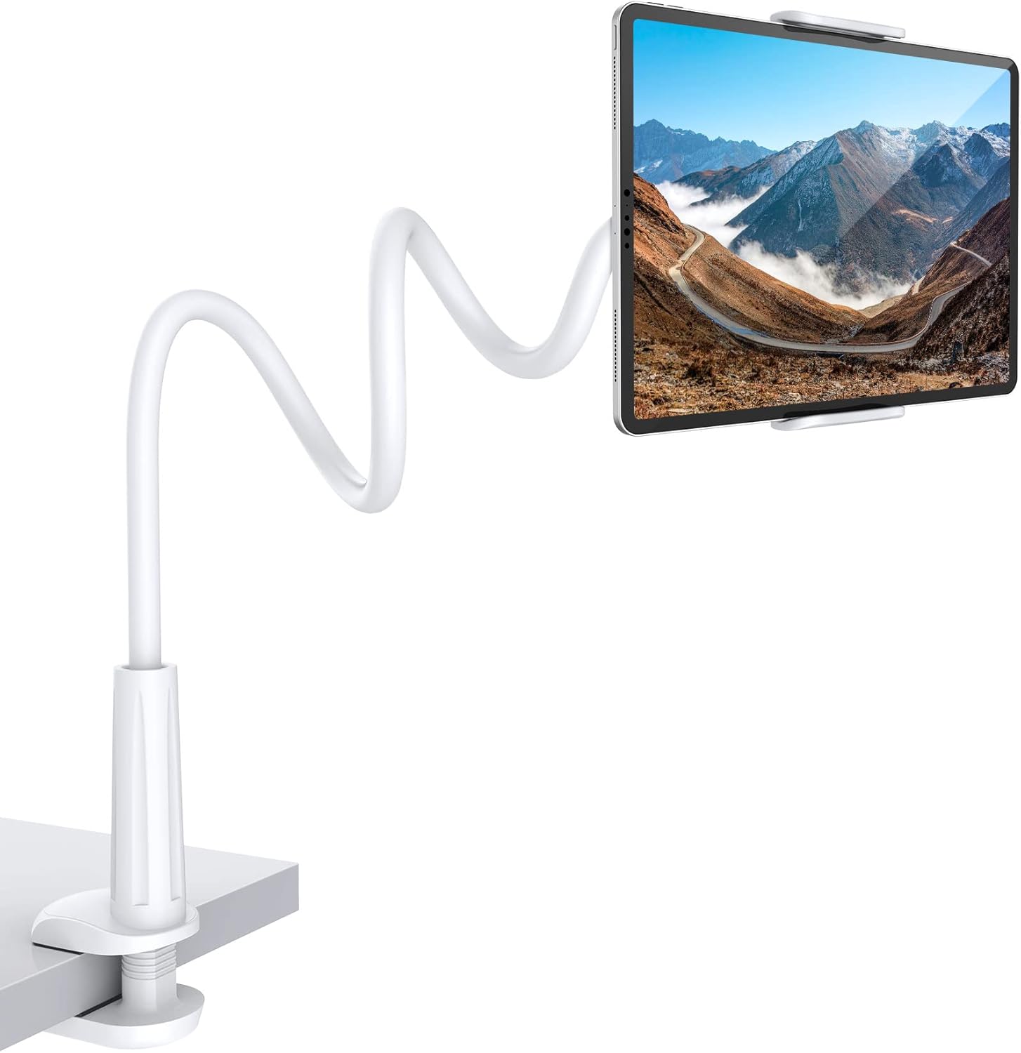 Rupoku Gooseneck Tablet Holder Phone Stand, Flexible Tablet Stand, 360 Adjustabl...