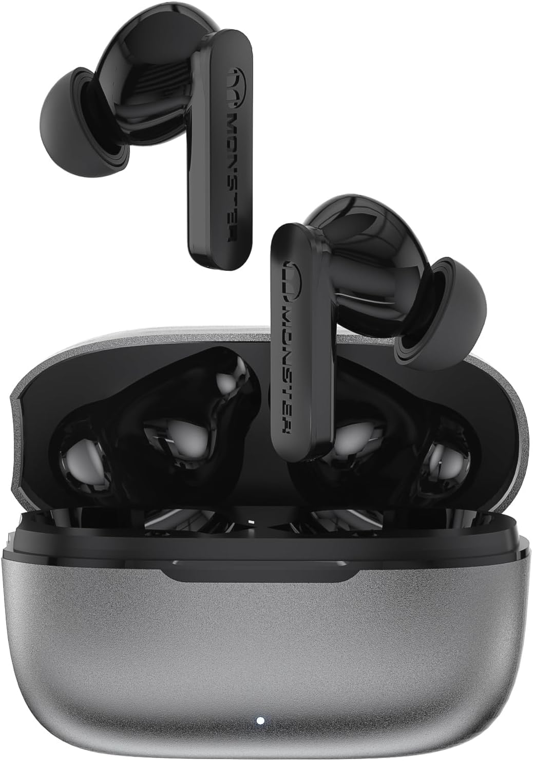 Monster N-Lite Clear Talk Wireless Earbuds Bluetooth 5.3 Headphones with CVC 8.0...