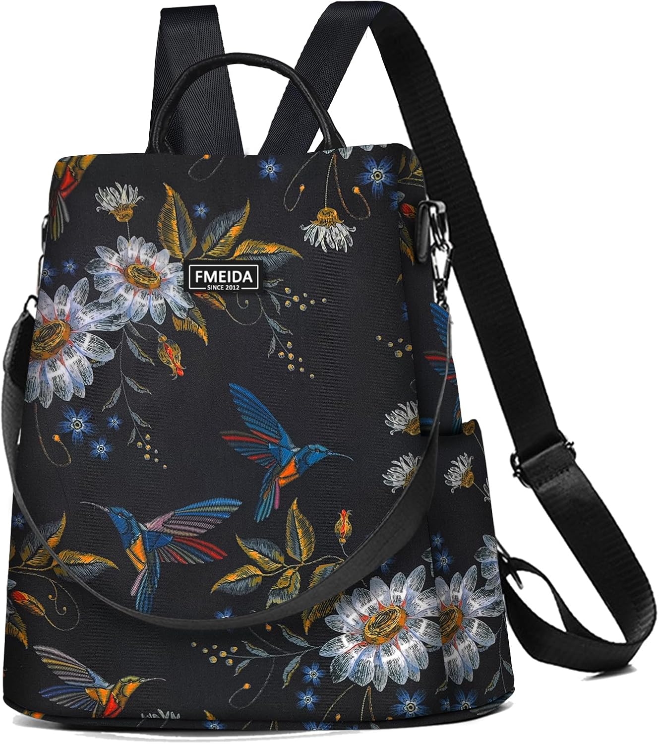 Fmeida Backpack Womens Anti Theft Travel Rucksack Shoulder Bag Ladies Handbag