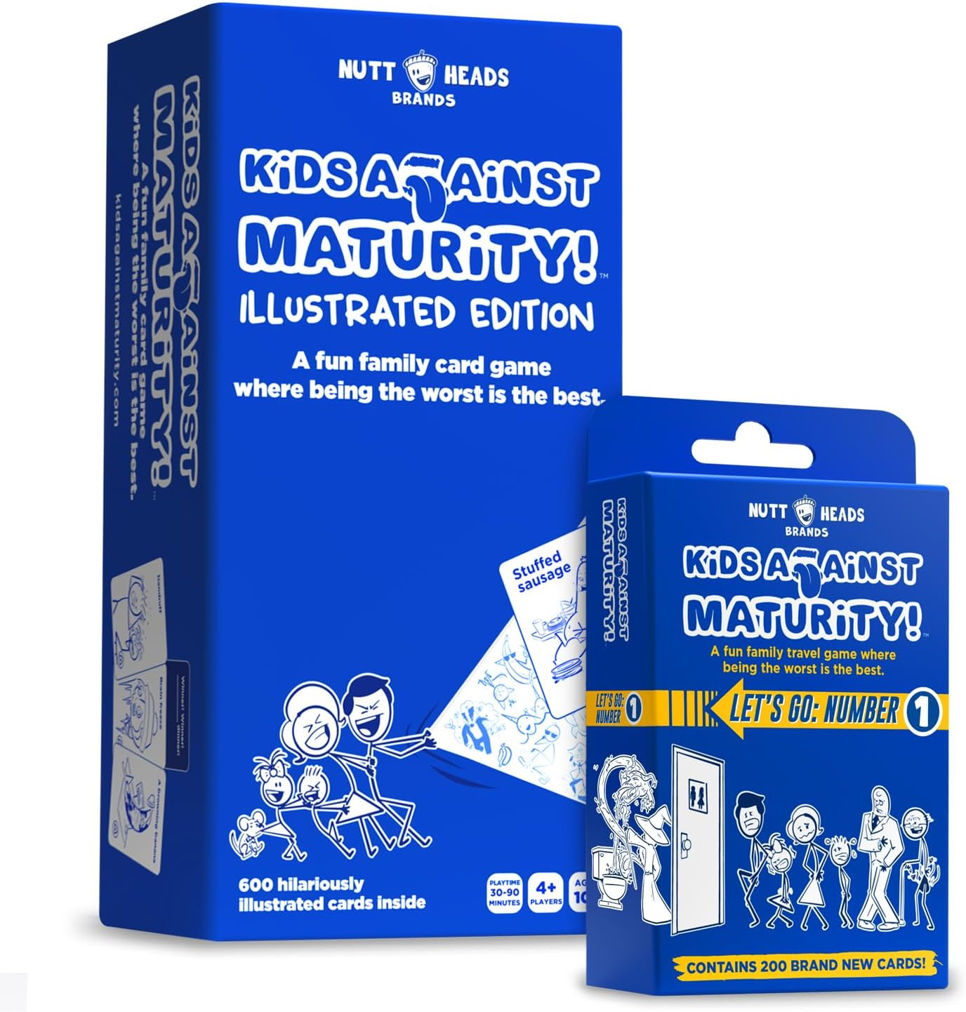 Kids Against Maturity: Card Game for Kids and Families, Super Fun Hilarious for...