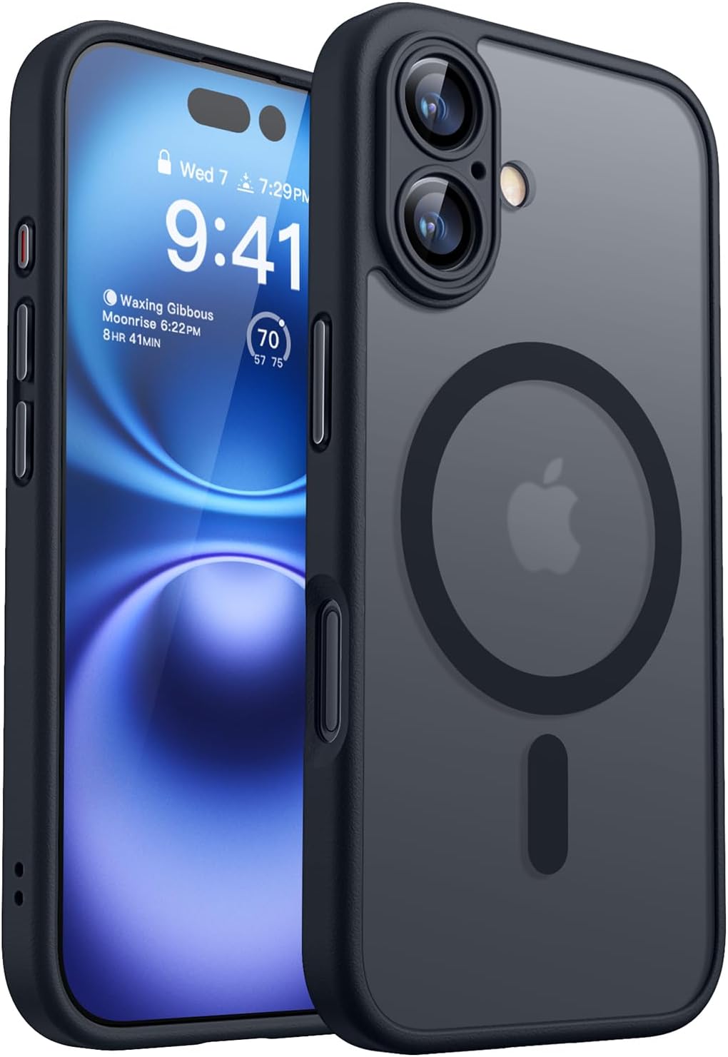 CANSHN Magnetic for iPhone 16 Case, Upgraded [Full Camera Protection] [Compatibl...