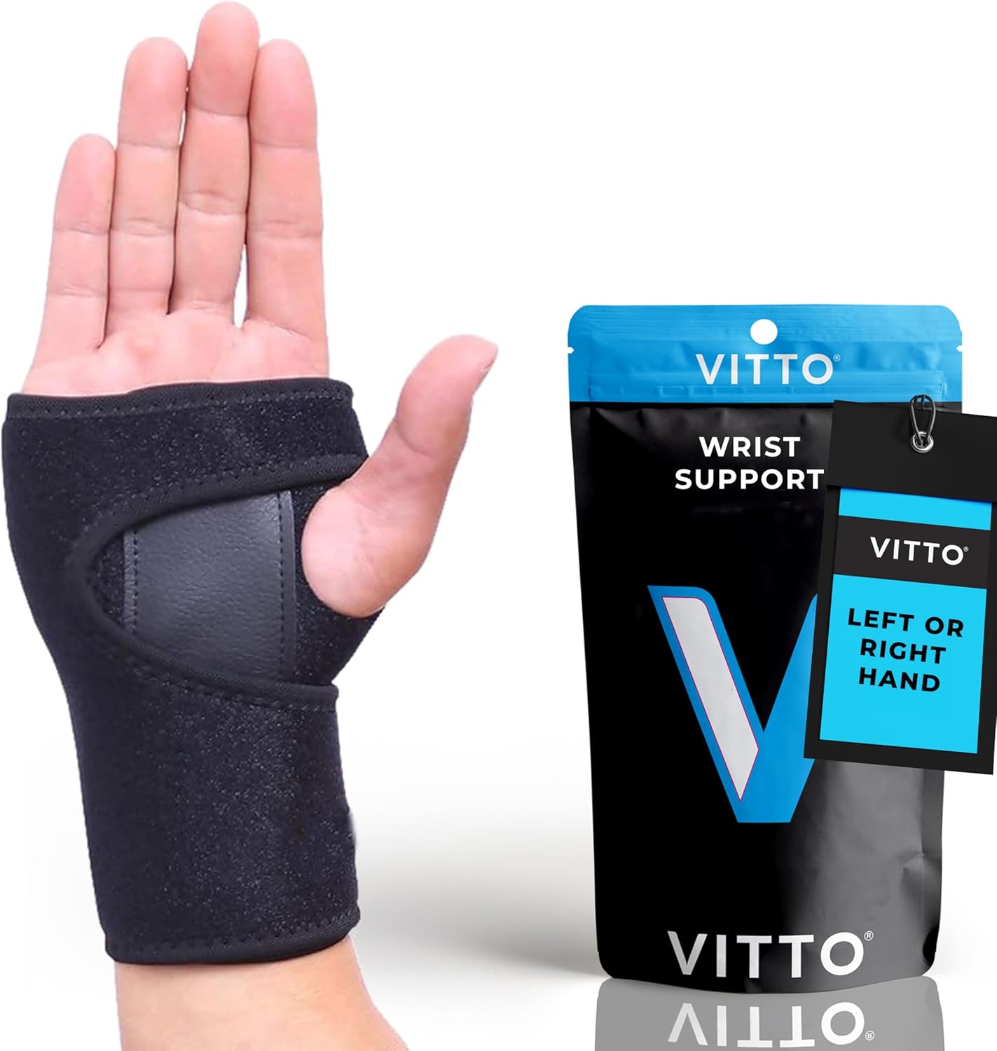 VITTO Wrist Support - Arthritis, RSI, Sprain, Fracture, Carpal Tunnel Wrist Spli...