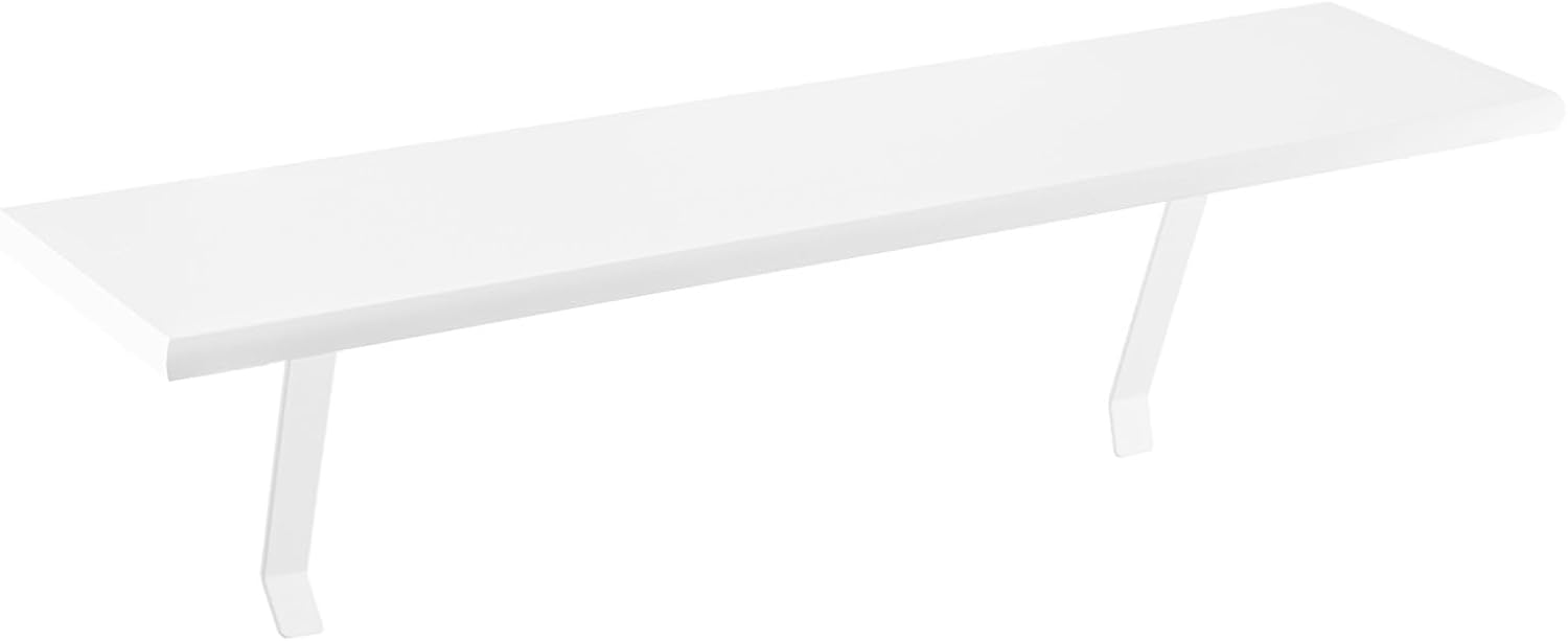 YORKING White Radiator Shelf 60CM, 24x6 inch Floating Radiator Shelf, Shelf over...