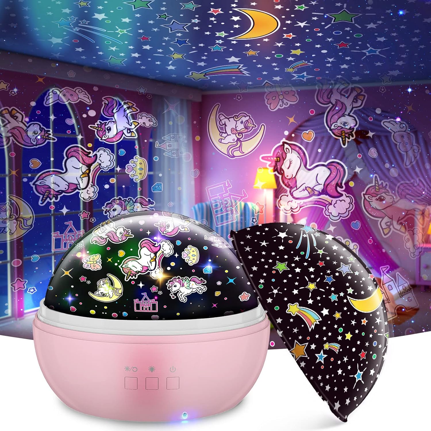 EUCOCO Unicorn Gifts for Girls, Unicorn Toys 1-12 Year Old Girls Toys Age 1 2 3...