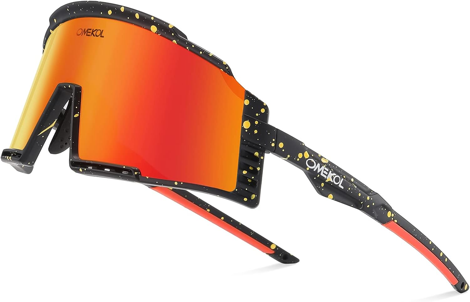OMEKOL Two Sizes For Adults and Youth Sunglasses Sports Baseball Cycling Glasses...