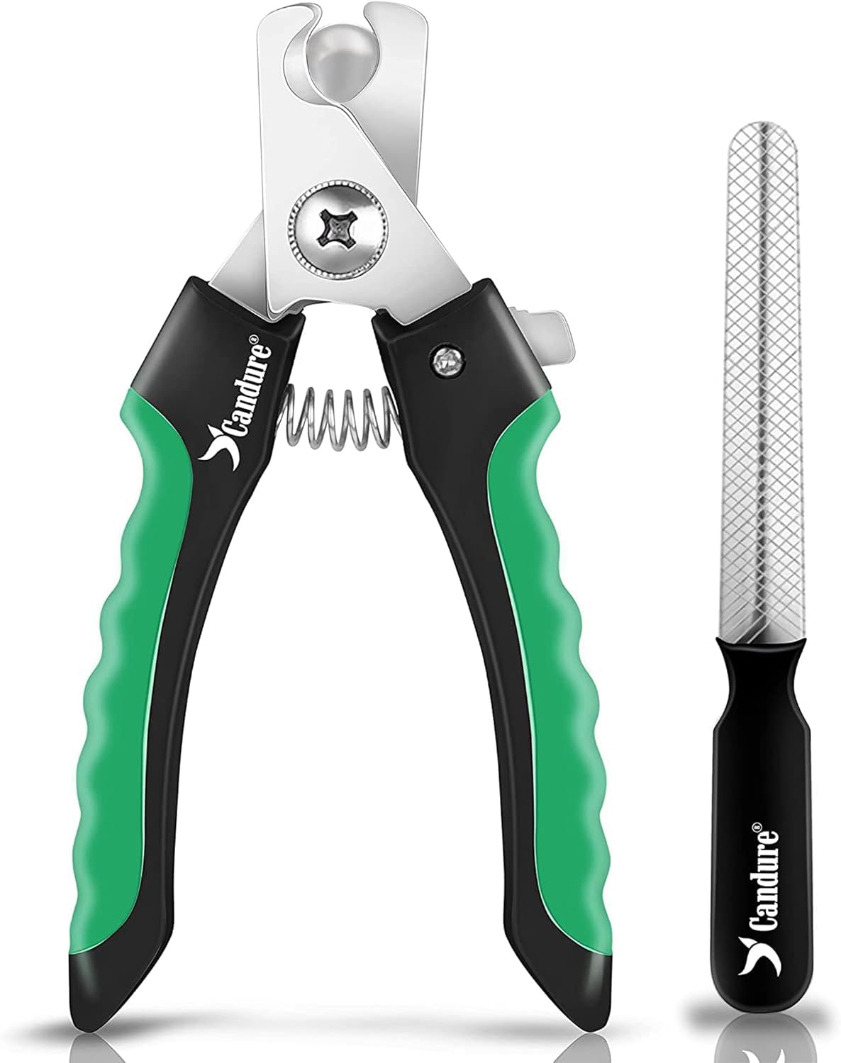 Candure Dog & Cat Nail Clipper Stainless Steel Cat Claw Trimmers for Rabbits, Gu...