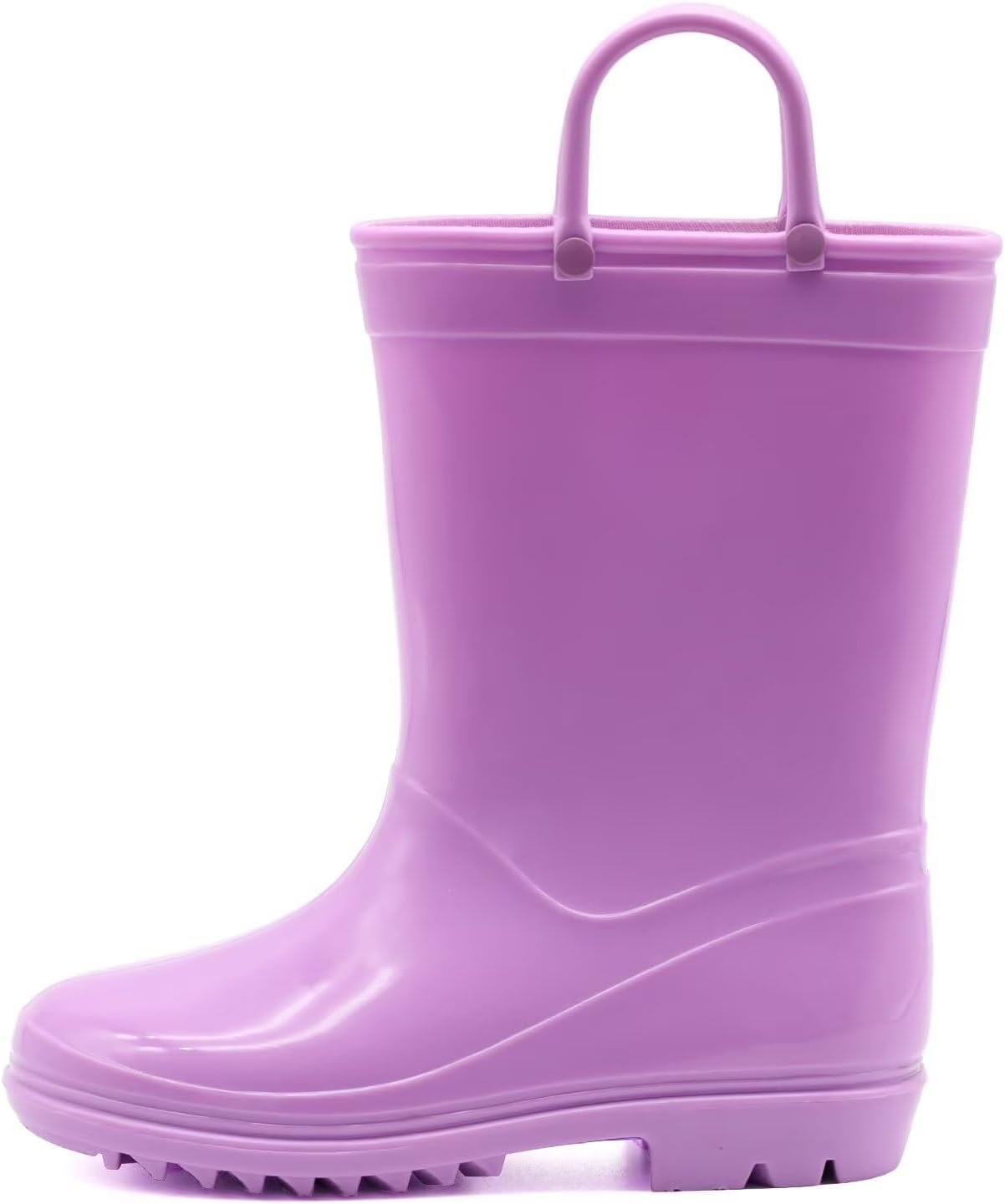 EUXTERPA Toddler Kids Rain Boots for Girls Boys Waterproof Solid Color Rain Shoe...