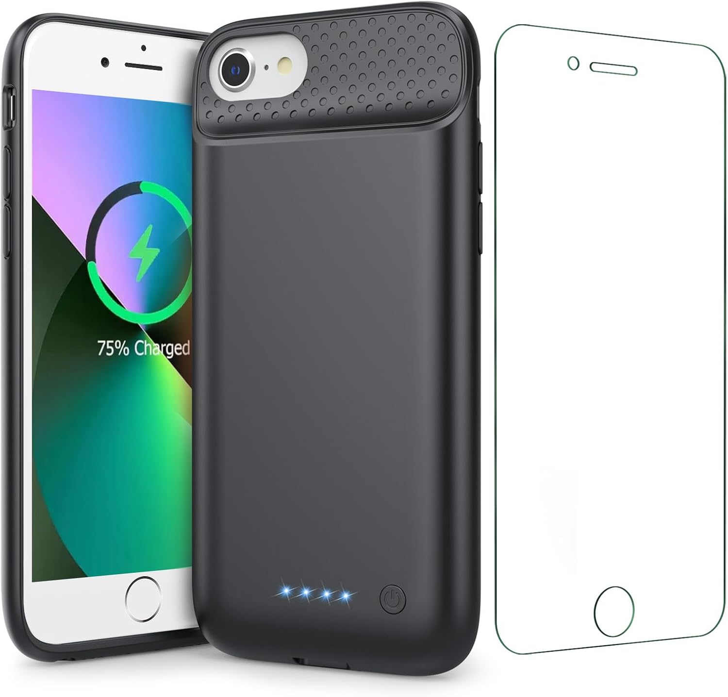 Battery Case for iPhone 6/6s/7/8/SE(2022/2020)(6.1 Inch), [2024 Upgraded] Ultra-...
