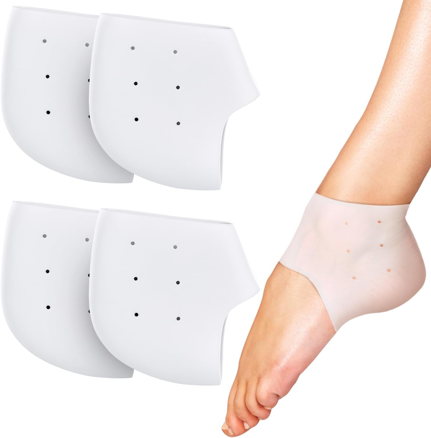 Ballotte Premium Heel Cushion Pads for Kids | Heel Grips/Heel Liners for Boys/Gi...