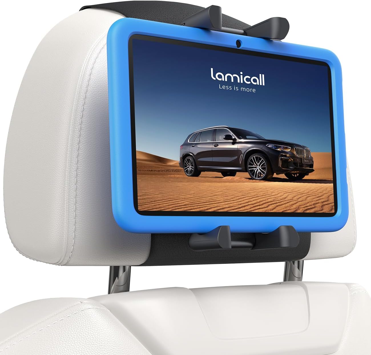 Lamicall Tablet Holder for Car Headrest - [Thick Case Friendly] [360° Rotation]...