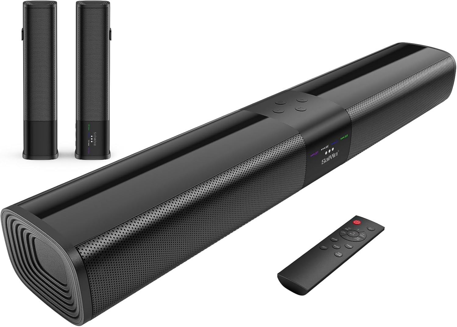 Sound Bar for Smart TV, 2 in 1 Detachable Home Audio Soundbar Speaker,20” Sound...