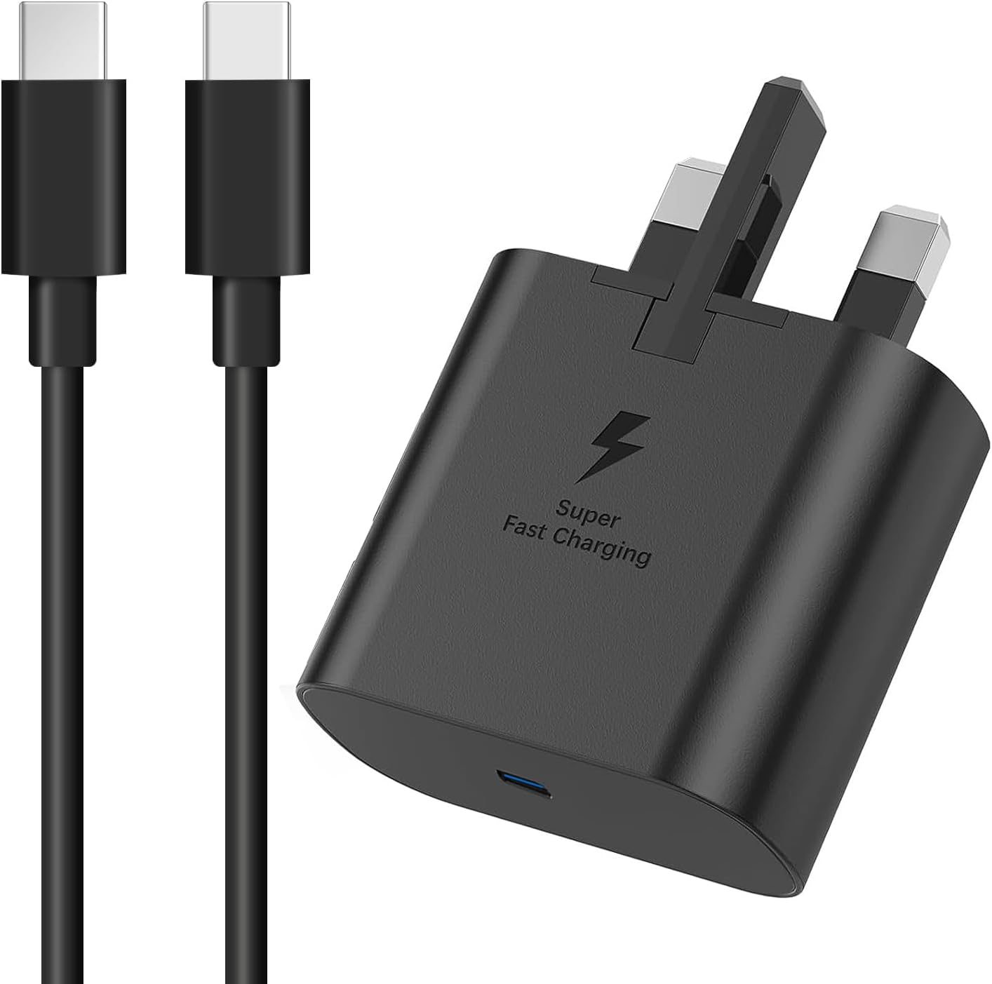 Samsung Fast Charge Plug, Samsung USB C Charger Plug UK Type C Charging Plug USB...