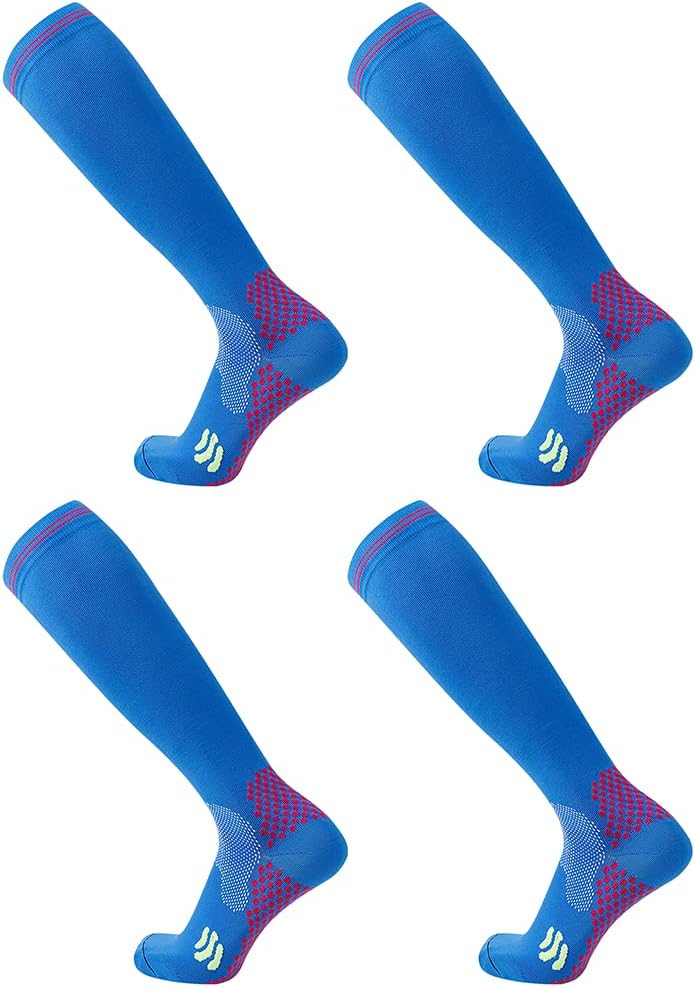 Odtmger Compression Socks (2 Pair) for Men and Women 20-30 mmHg Compression Stoc...