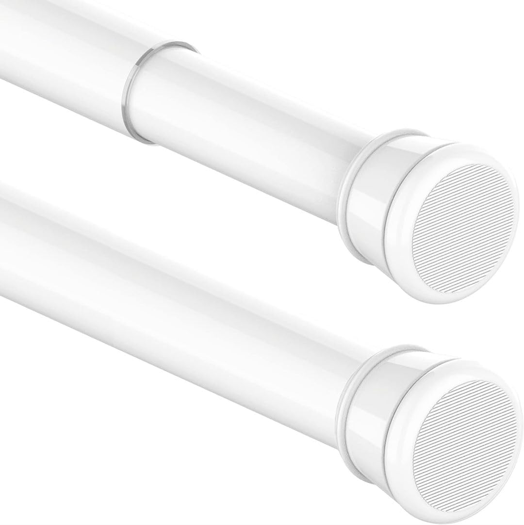 1PC Tension Rod No Drill Shower Curtain Pole Extendable Curtain Poles Shower Cur...