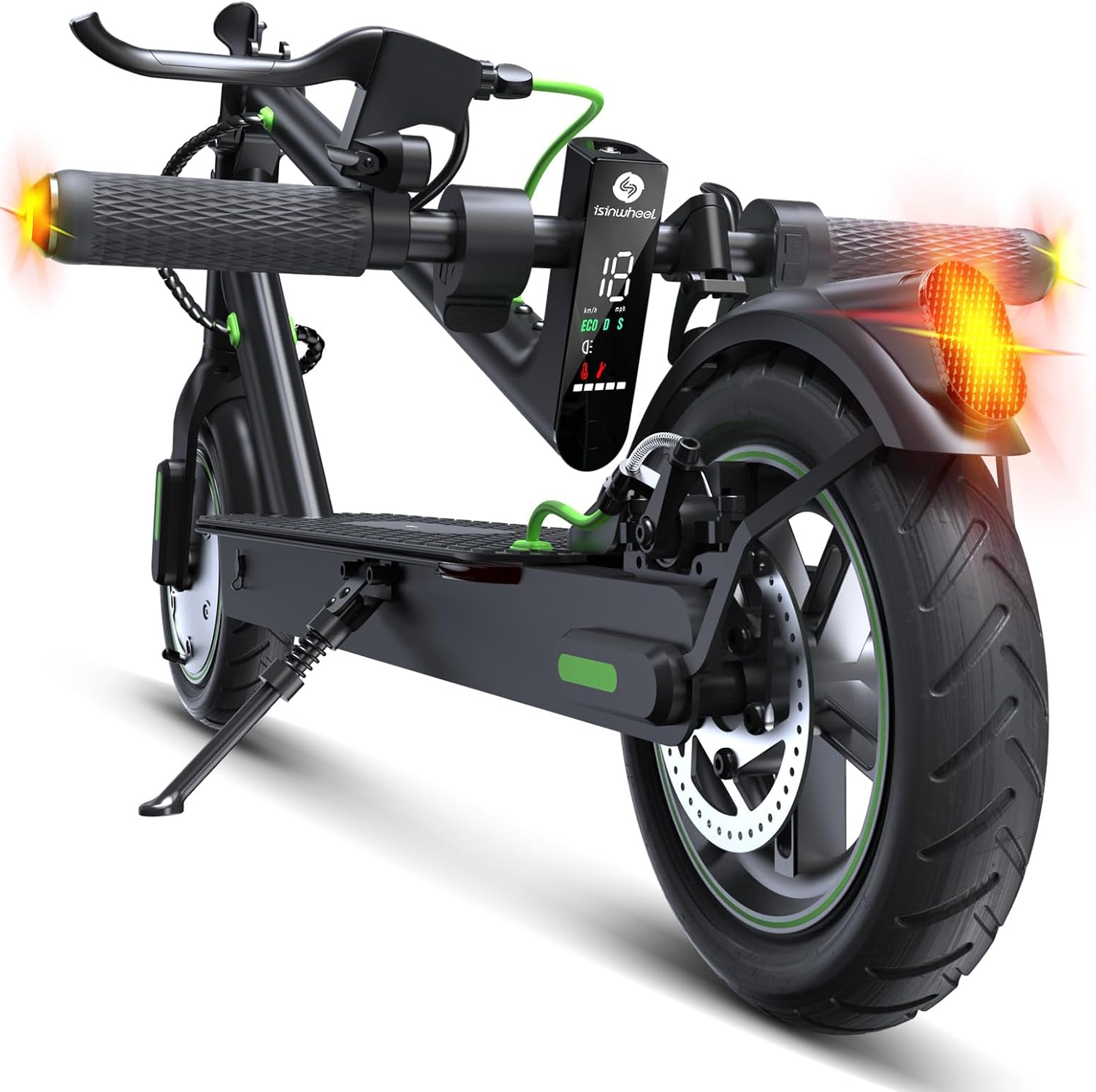 isinwheel Electric Scooter Adults, 38/22/19 Miles Long Range, 21/19MPH Max Speed...