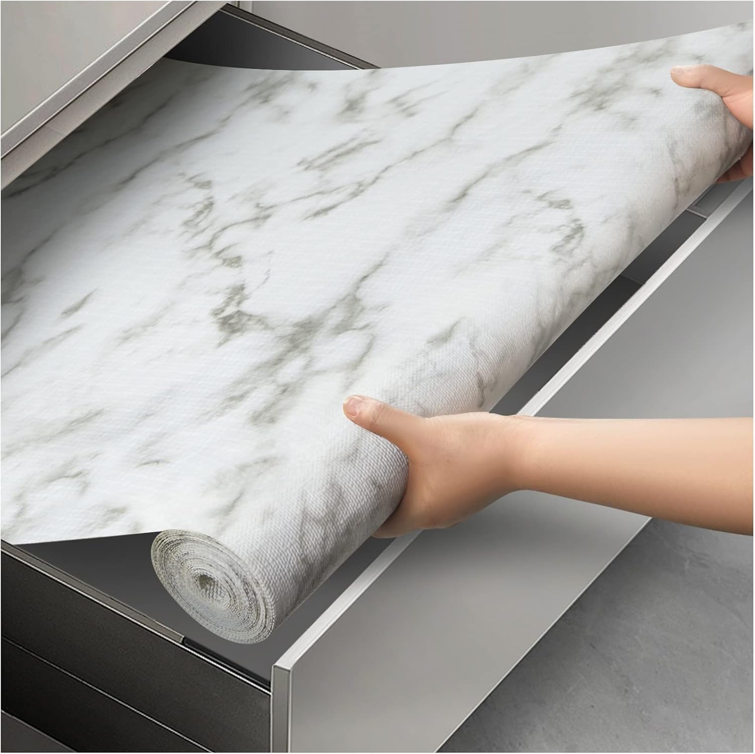 Viseeko Shelf Liner, Non Adhesive Drawer Liners fo...