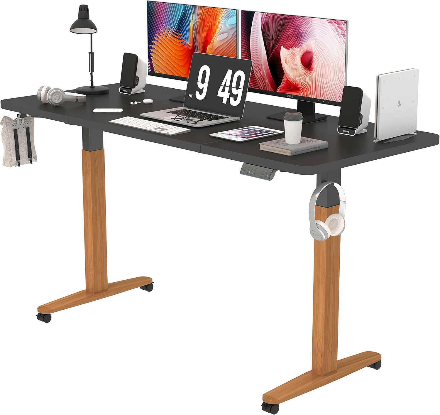Monomi Electric Standing Desk, 55 x 24 inches Height Adjustable Desk, Ergonomic...