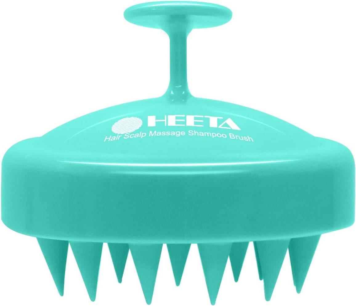 HEETA Scalp Massager Hair Growth, Shampoo Brush with Soft Silicone Bristles for...
