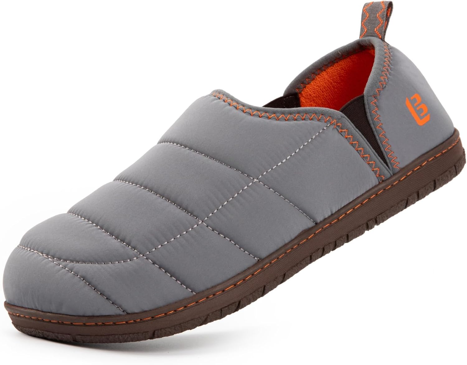 LongBay Men's Outdoor Slippers Memory Foam Camping...