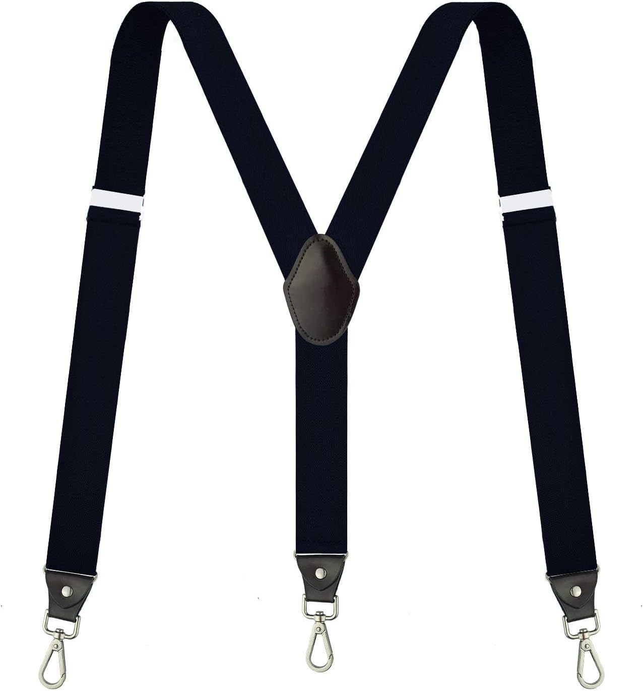 Suspenders for Men, Adjustable Suspenders with Elastic Straps Y-Back Constructio...