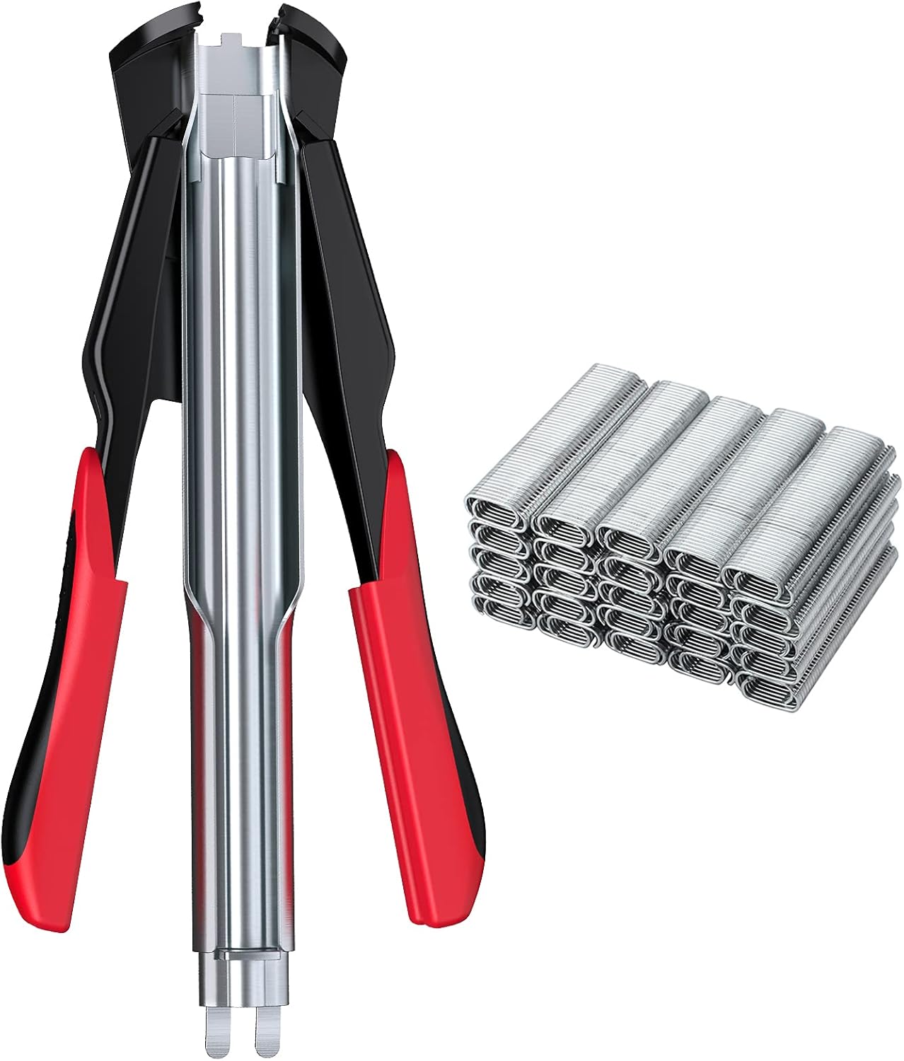 Proster Manual Hog Ring Plier Kit - Hog Ring Gun with 2500pcs Galvanized Steel H...