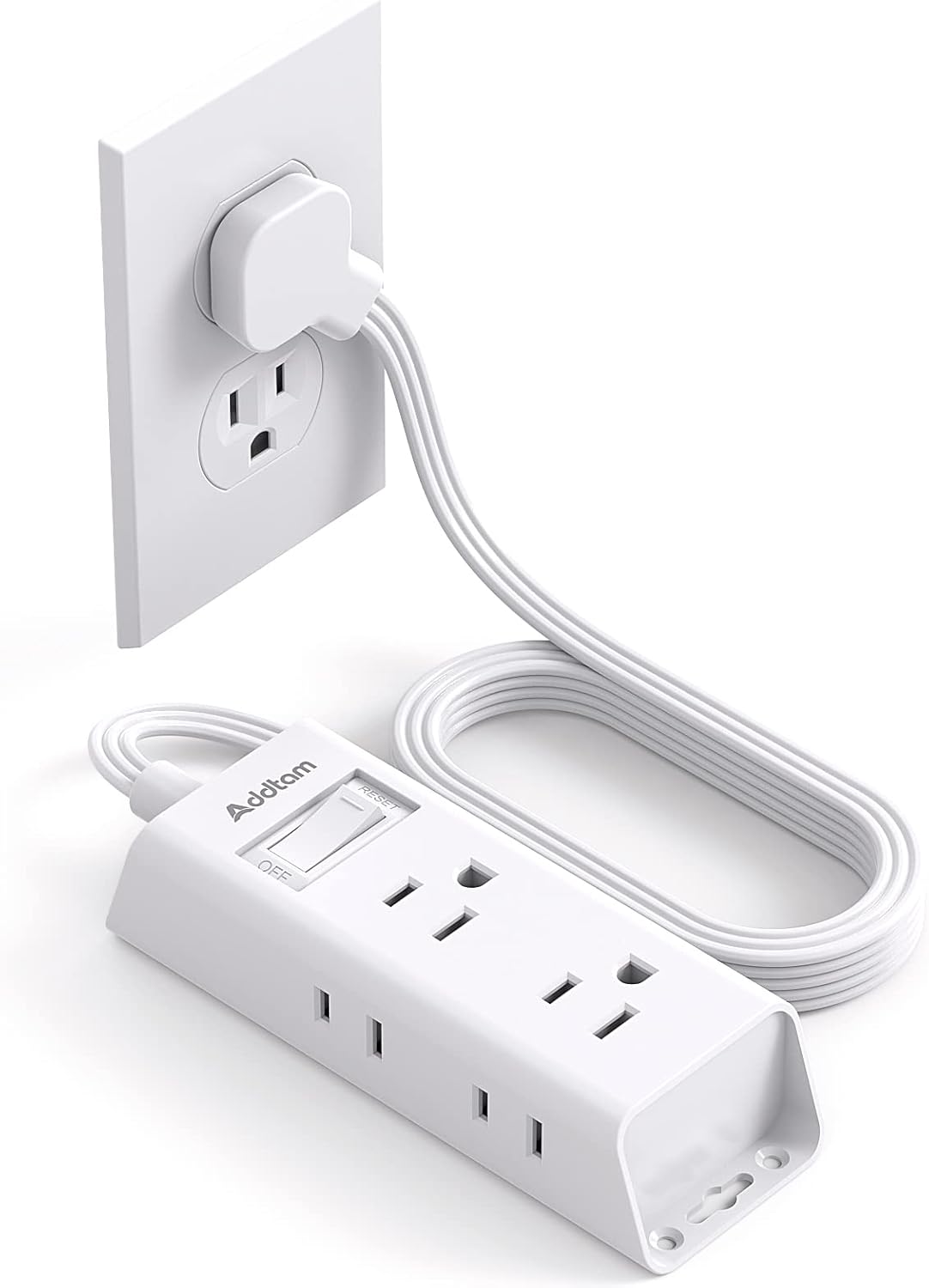 Cruise Essentials - Flat Plug Power Strip, Addtam...