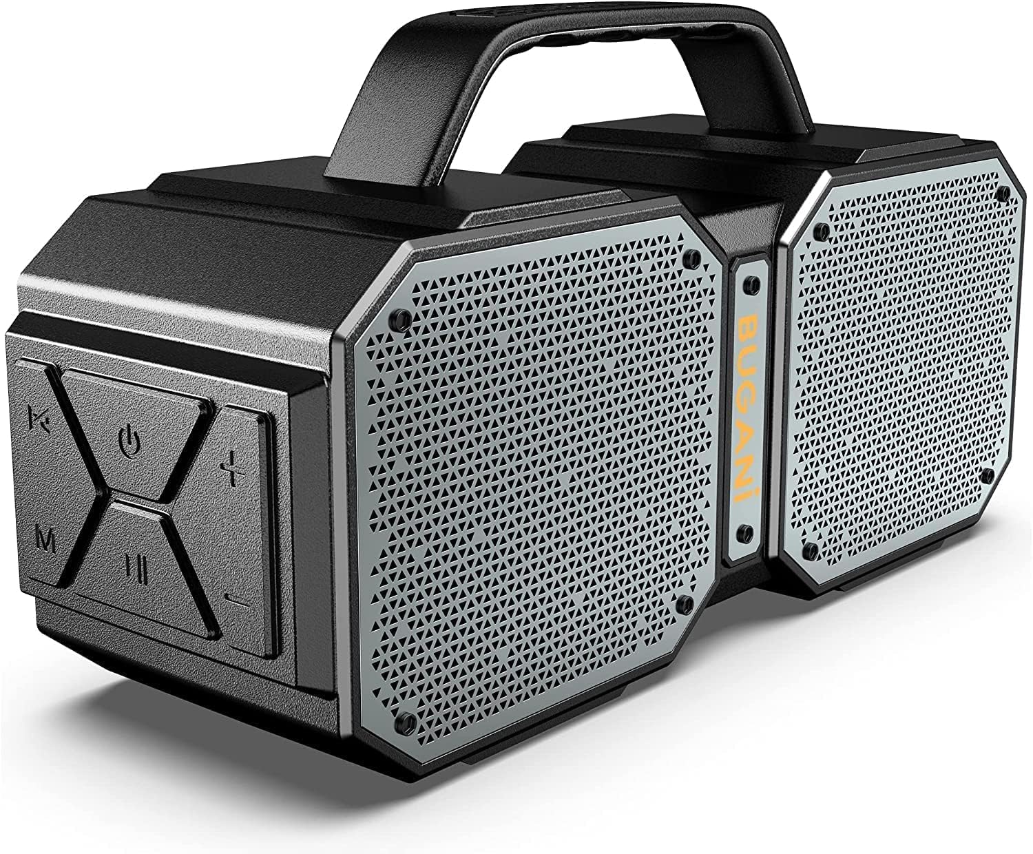 BUGANI Bluetooth Speaker, Shock Portable Bluetooth Speaker, Bluetooth 5.3, Water...
