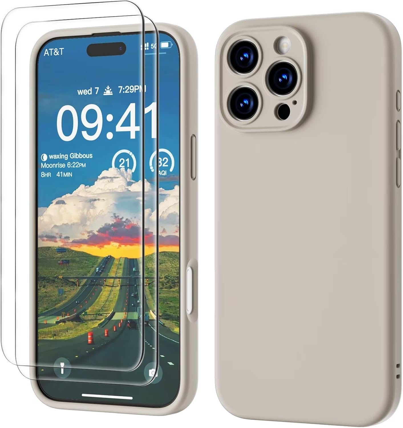 GOODVISH 3 IN 1 for iPhone 16 Pro Case 6.3 inch, Upgraded Camera Protection, 2X...