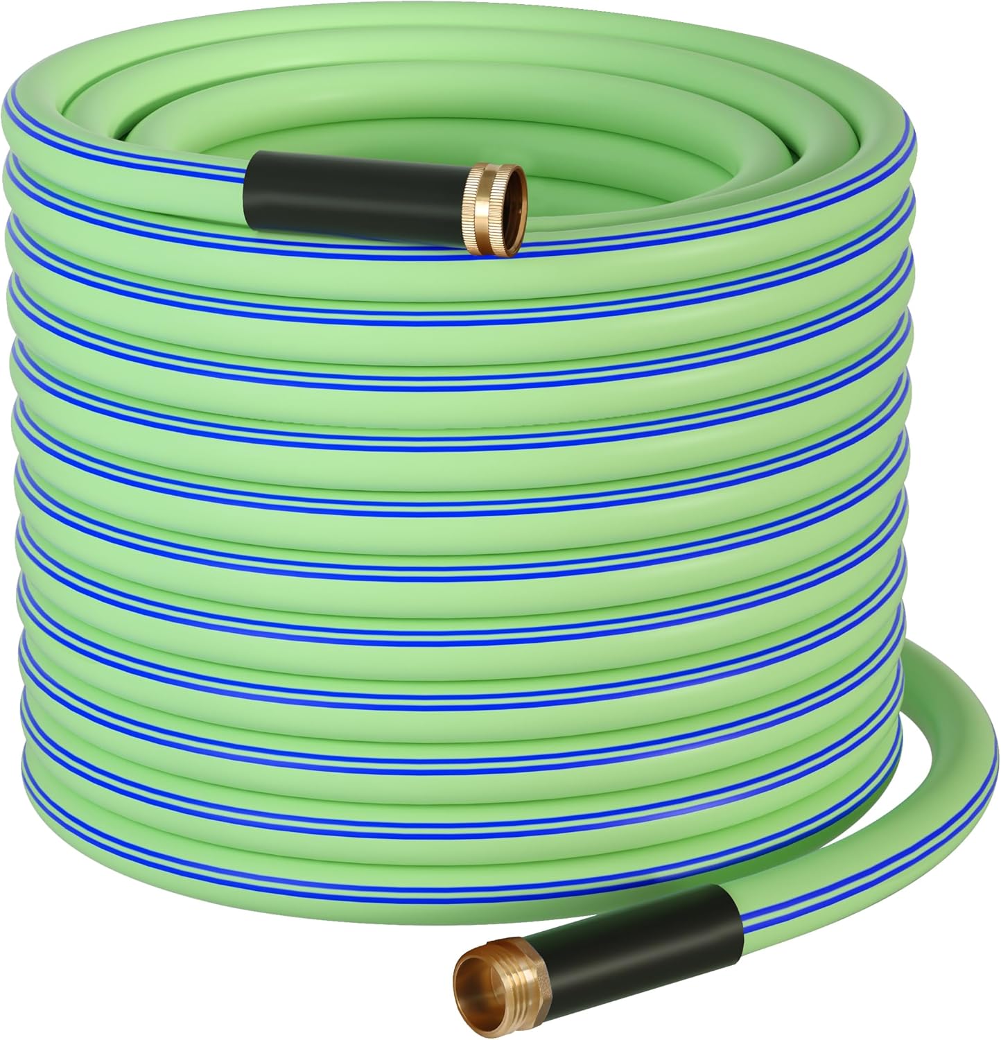 Atlantic Heavy Duty Garden Hose 5/8 Inch x 200 ft Green Color Water Hose (200 Fe...