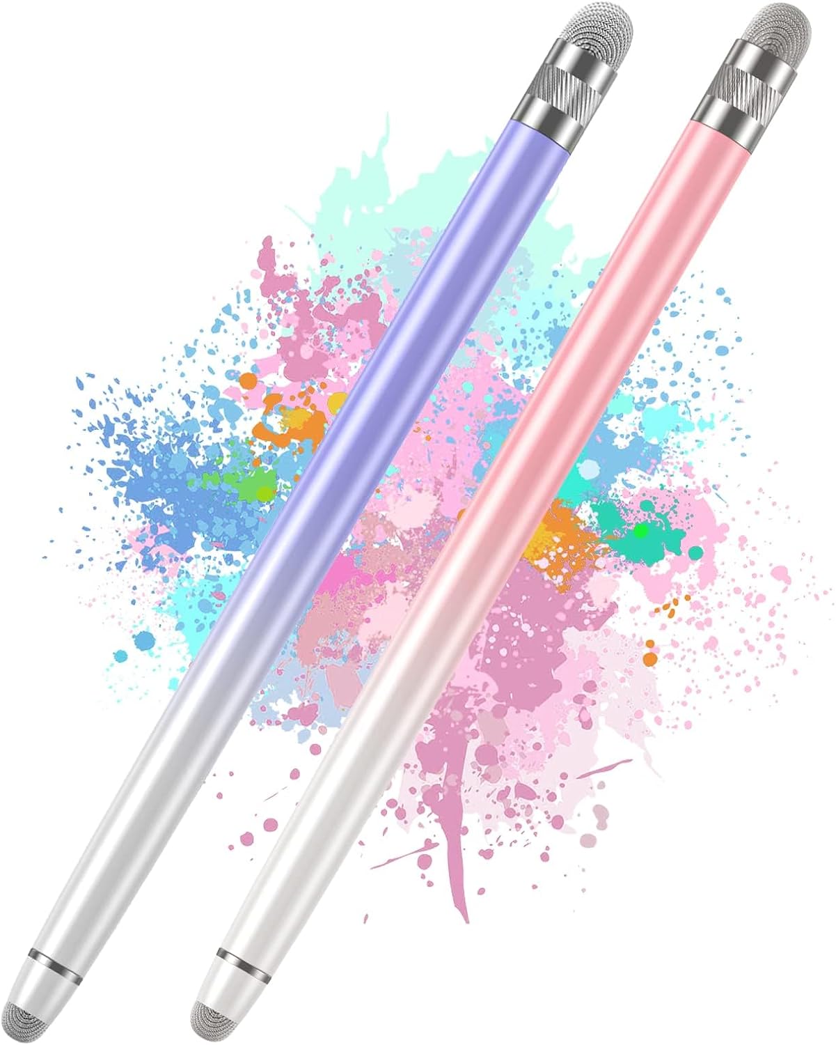 2PCS Stylus Pens for Touch Screens,Stylus Pen for iPhone/iPad/Tablet Android/Mic...