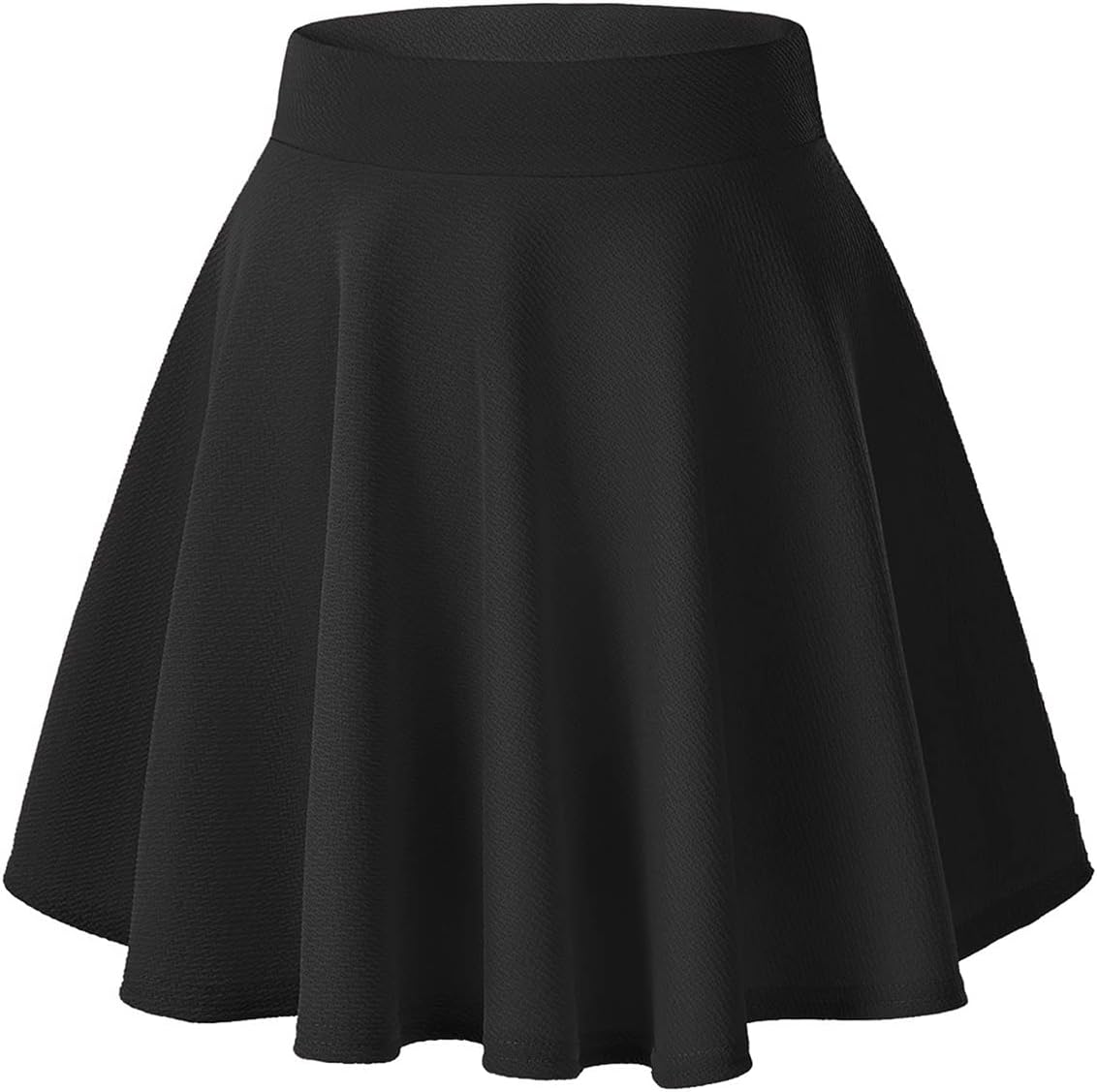 Urban CoCo Women's Basic Versatile Stretchy Flared Casual Mini Skater Skirt Larg...