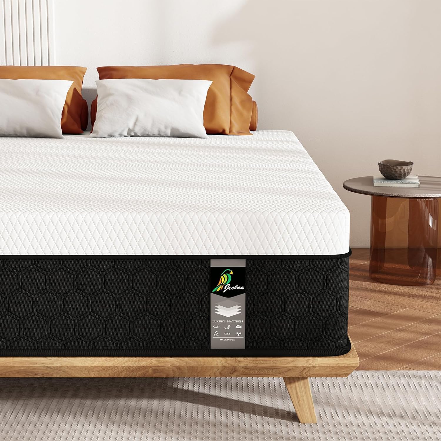 12 inch Queen Mattress in a Box - 12 Inch Memory Foam Mattress Queen Size - Quee...
