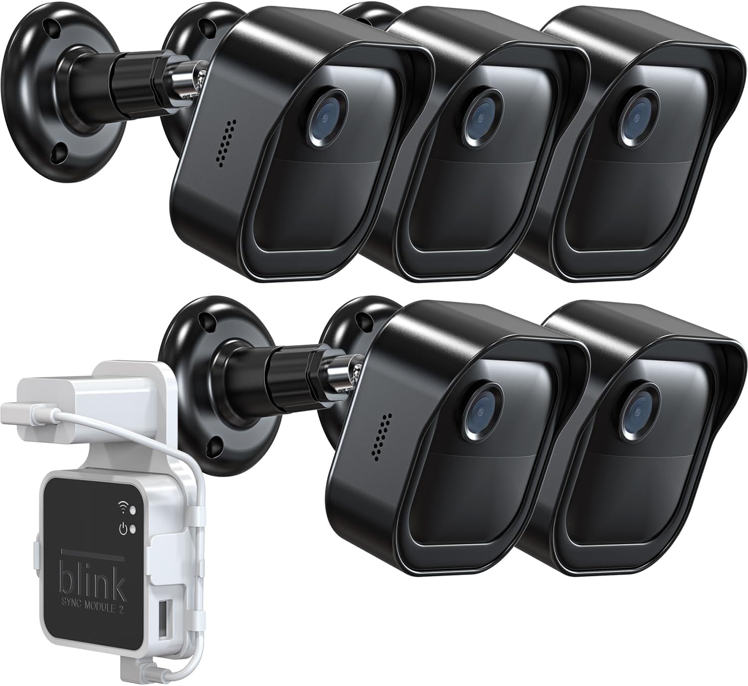 All-New Blink Outdoor 4 Camera Wall Mount, Weatherproof Protective Housing and 3...