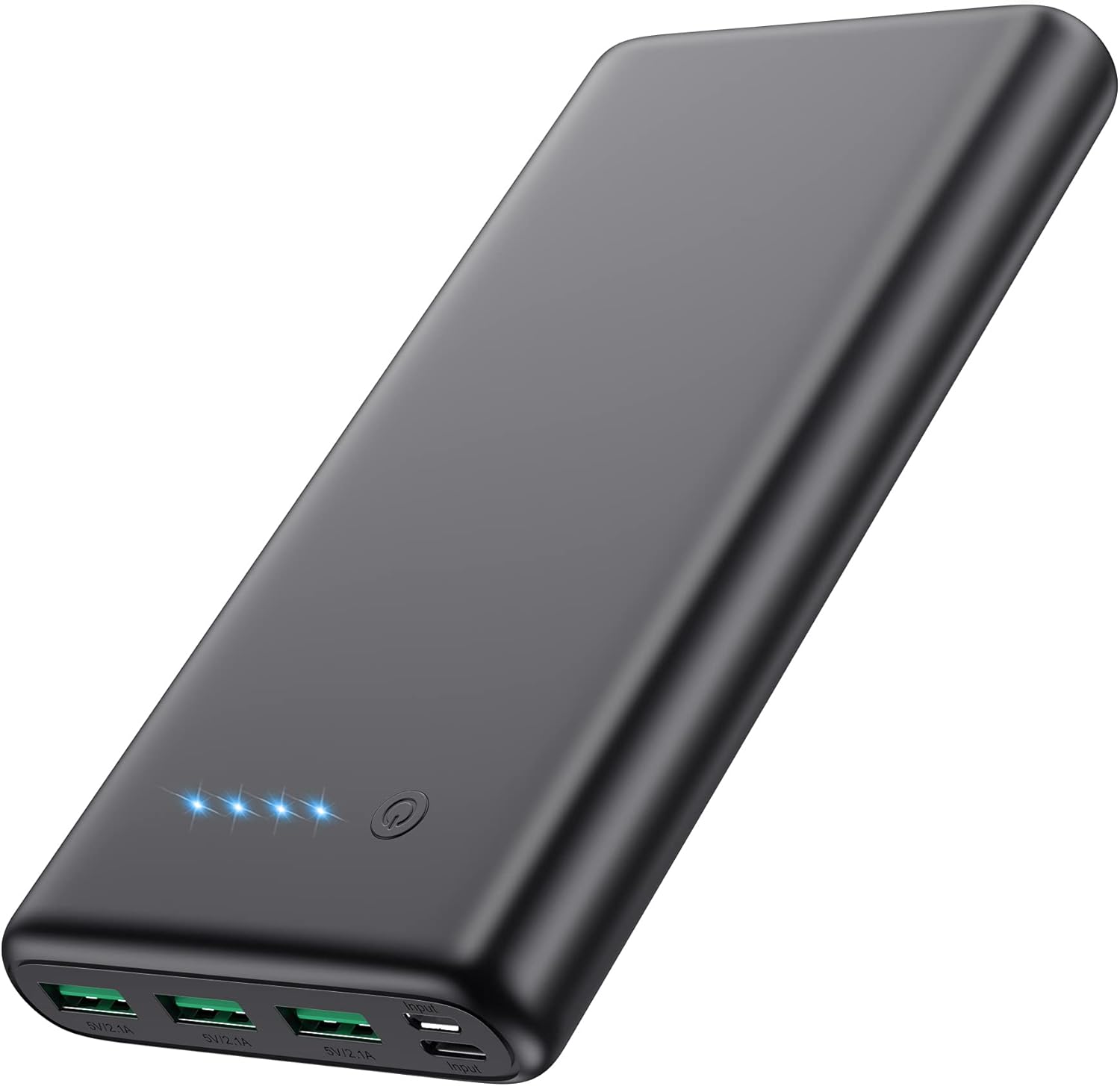 Portable Charger 36800mAh,4 Outputs Power Bank, Dual Input 5V/3A External Batter...