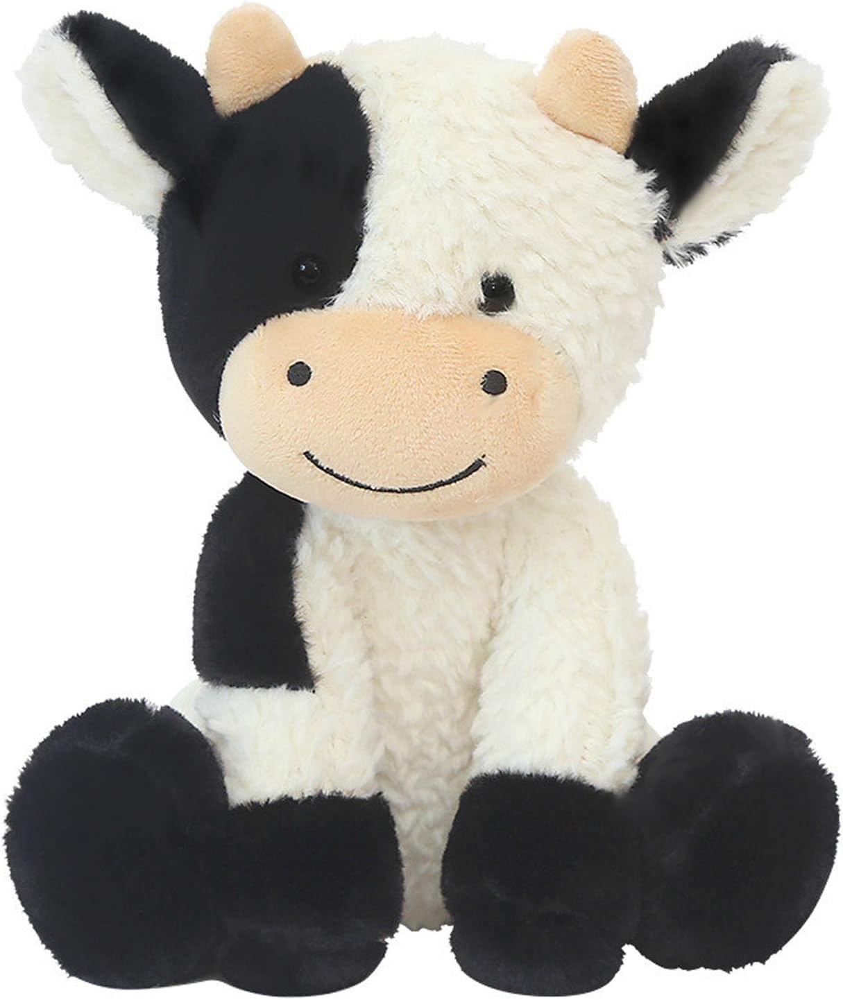 CHELEI2019 9" Cow Stuffed Animals Soft Cuddly Cow Plush Stuffed Animal Toy for K...