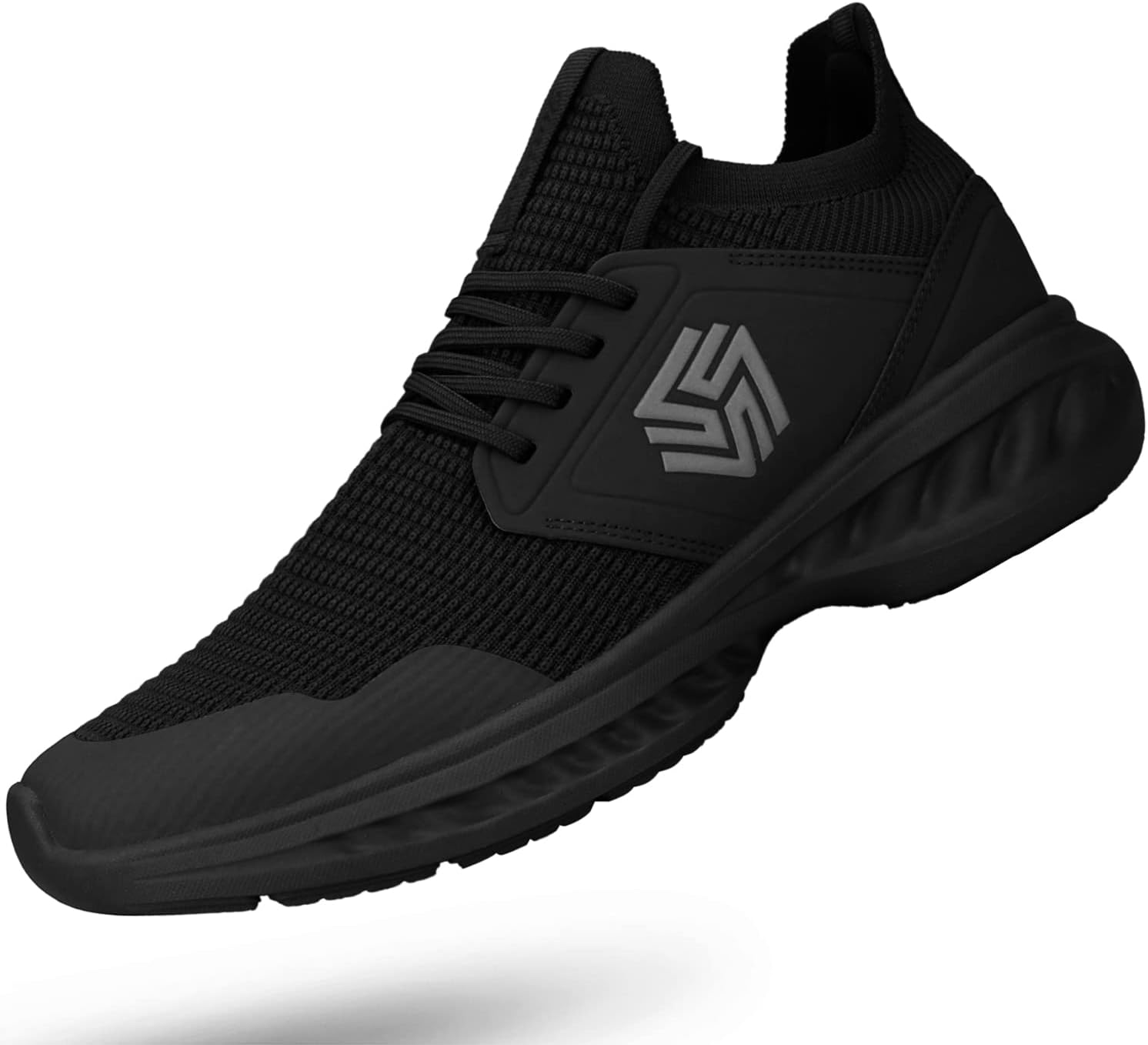 Mens Slip On Walking Shoes Non Slip Running Shoes Breathable Workout Shoes Light...