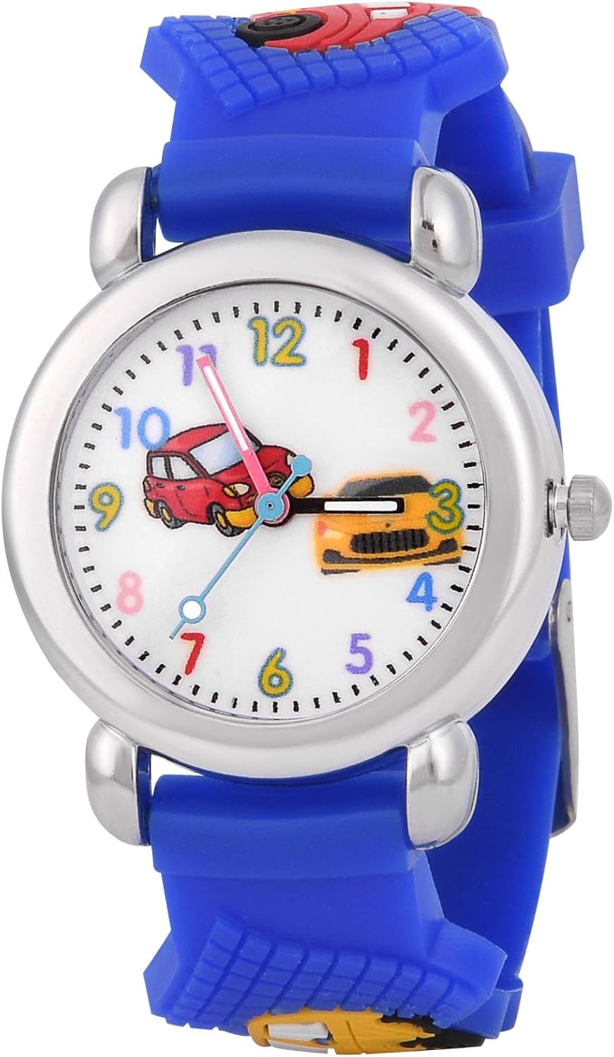 OFFCUP Kids Watch, Toddler Watches for Kids, 3D Cute Cartoon Toy Girls Watch, Si...
