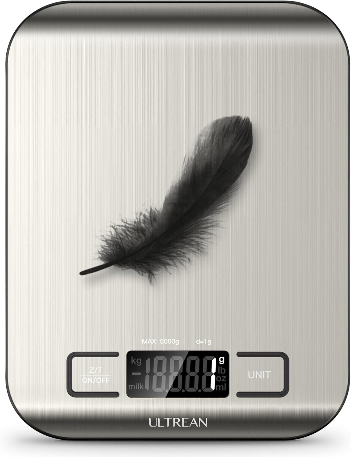 Ultrean Food Scale, Digital Kitchen Scale Weight Grams and Ounces for Baking Coo...