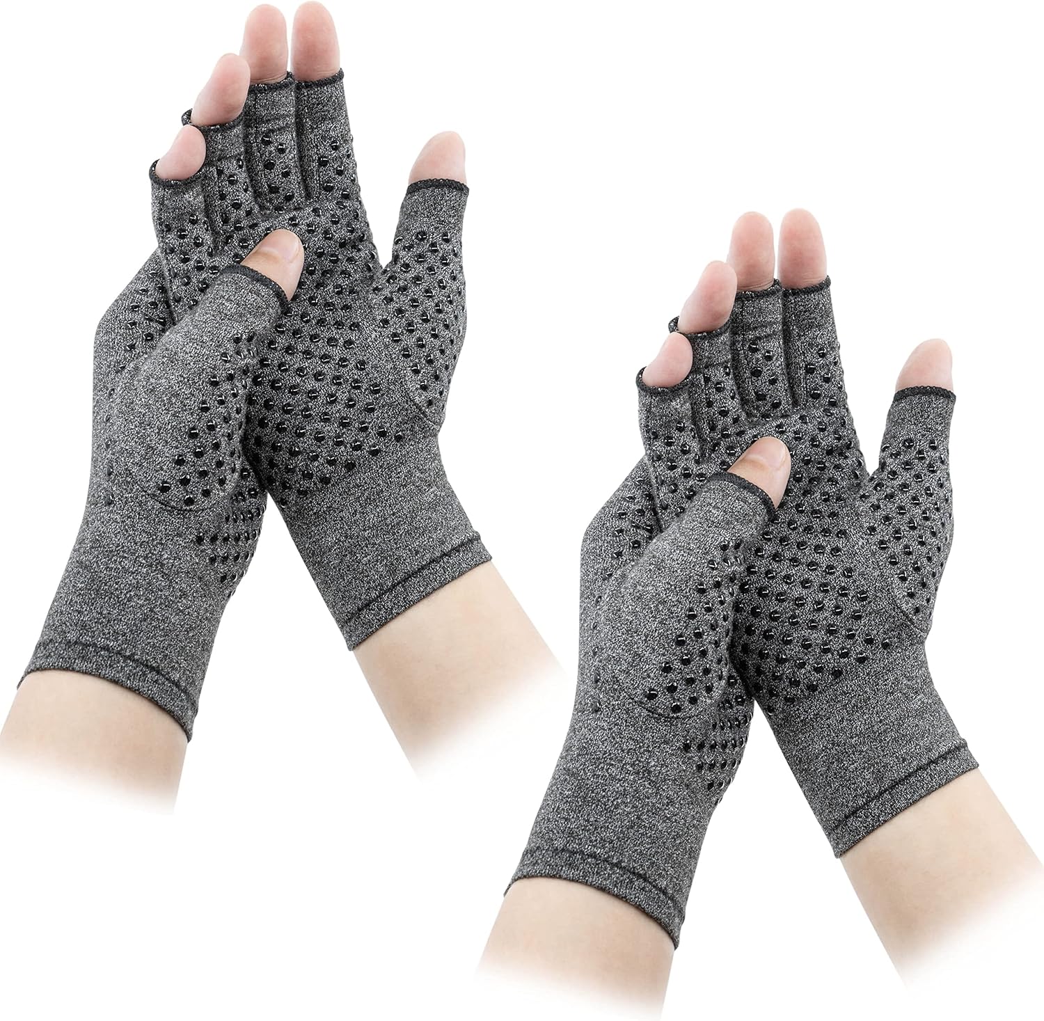 LXMY 2 Pairs Arthritis Gloves,Compression Gloves,Providing Warmth and Compressio...