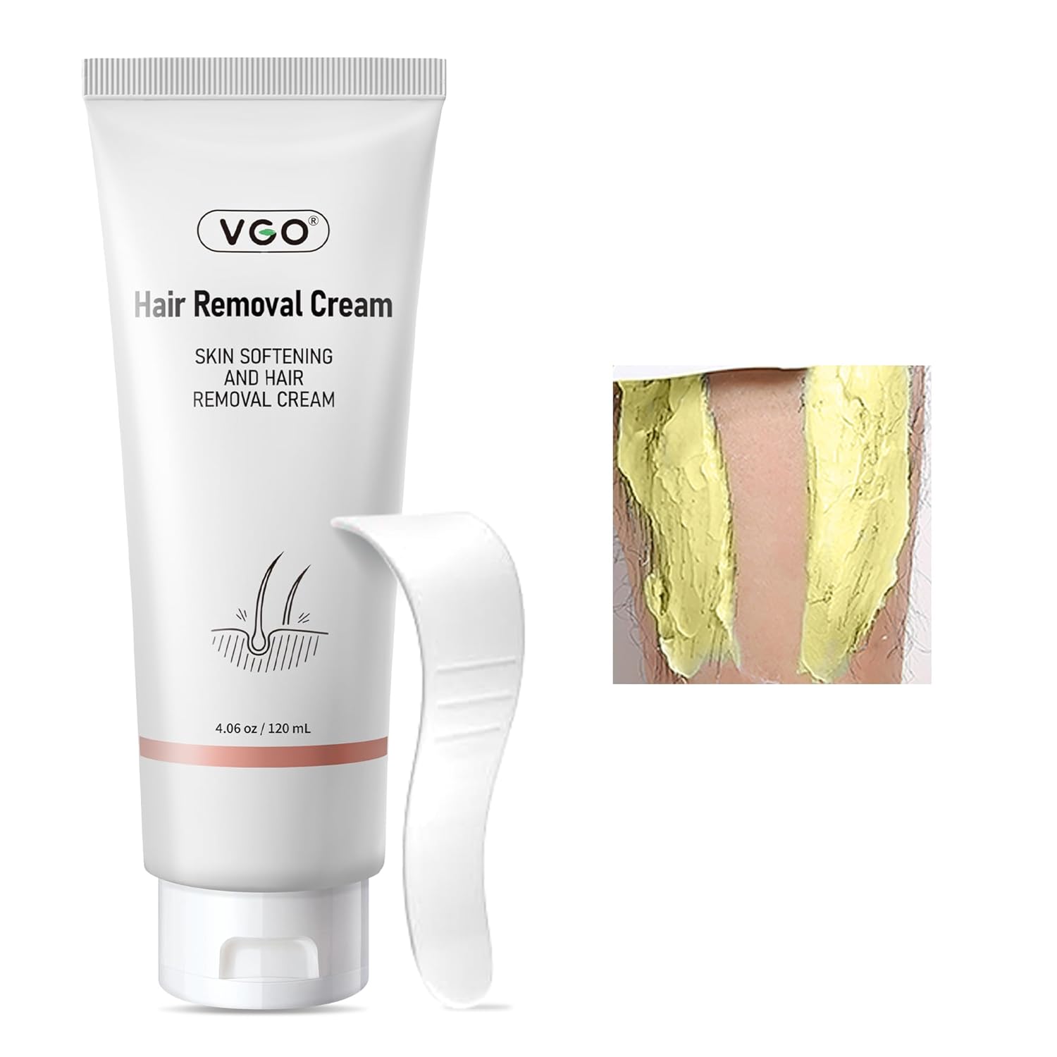 VGO Painless Bikini Gel for Women & Men, Unwanted Hair Removal for All Skin Type...