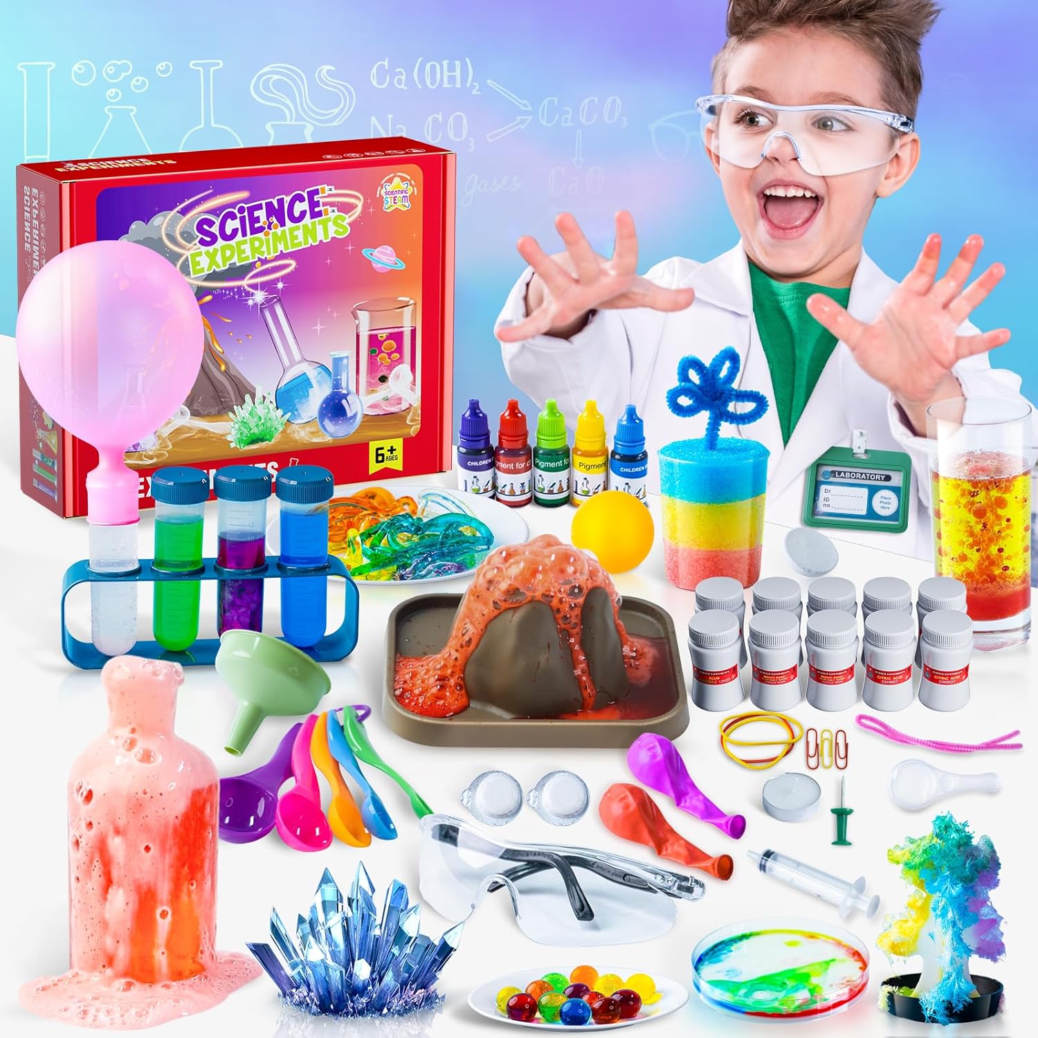 Science Kits for Kids - 70 Experiments Science Kit for Kids Age 6-12 Year Old, S...