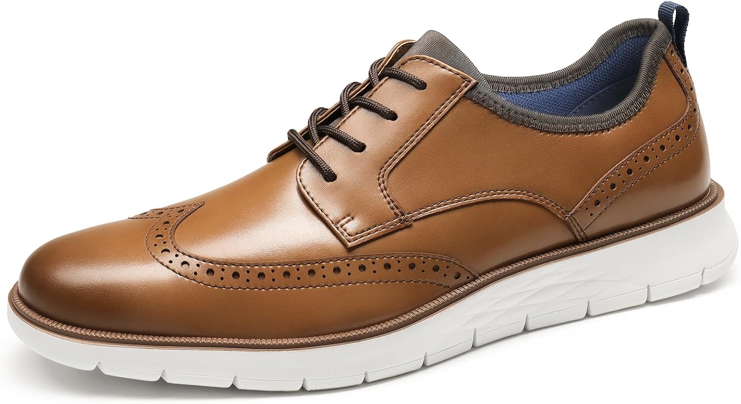 Mens Comfortable Dress Shoes Casual Oxford Shoes Breathable Mens Dress Sneakers...