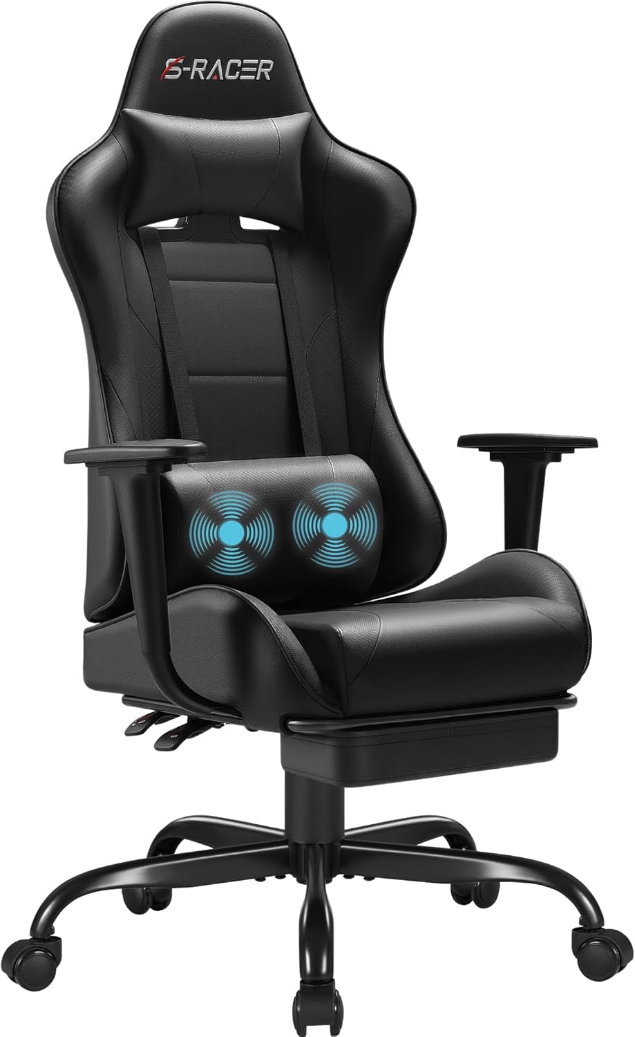 Homall Gaming Chair Massage Computer Office Chair Ergonomic Desk Chair with Foot...