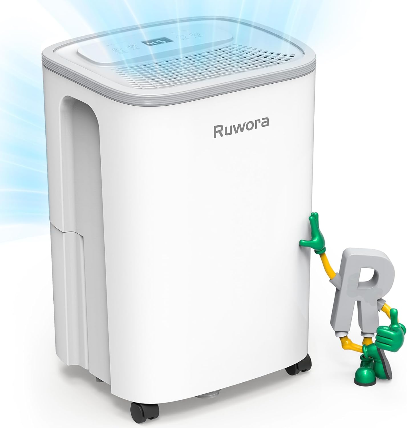 Dehumidifier for Home, Dehumidifier 4500 Sq.Ft 50 Pint, Dehumidifiers with Drain...