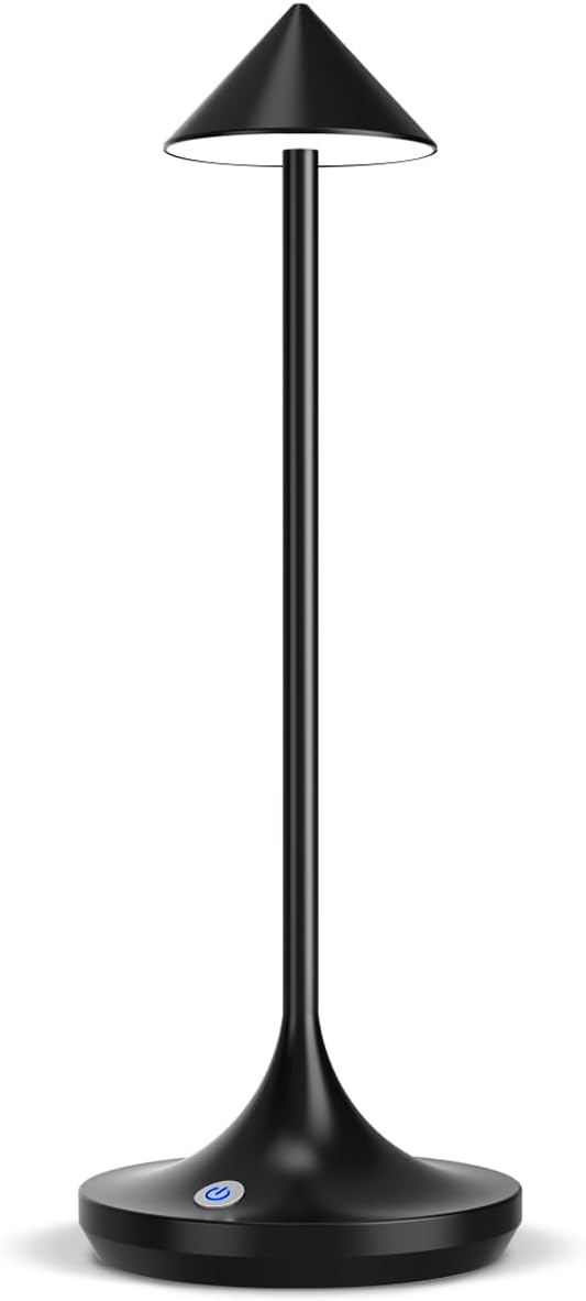 Hapfish Battery Operated Table Lamps, 6000mAh Rech...