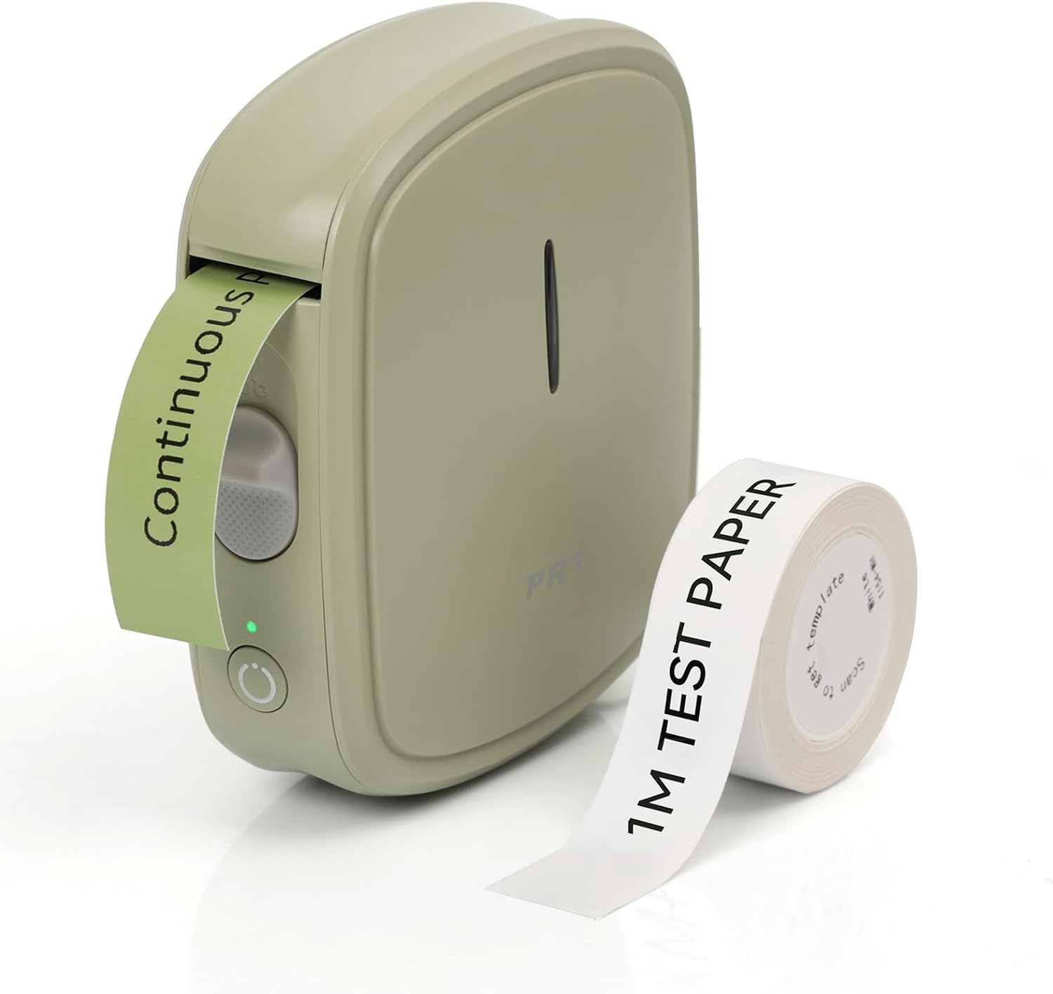 PRT Label Makers Machine with Tape Built-in Cutter Portable Bluetooth Handheld S...