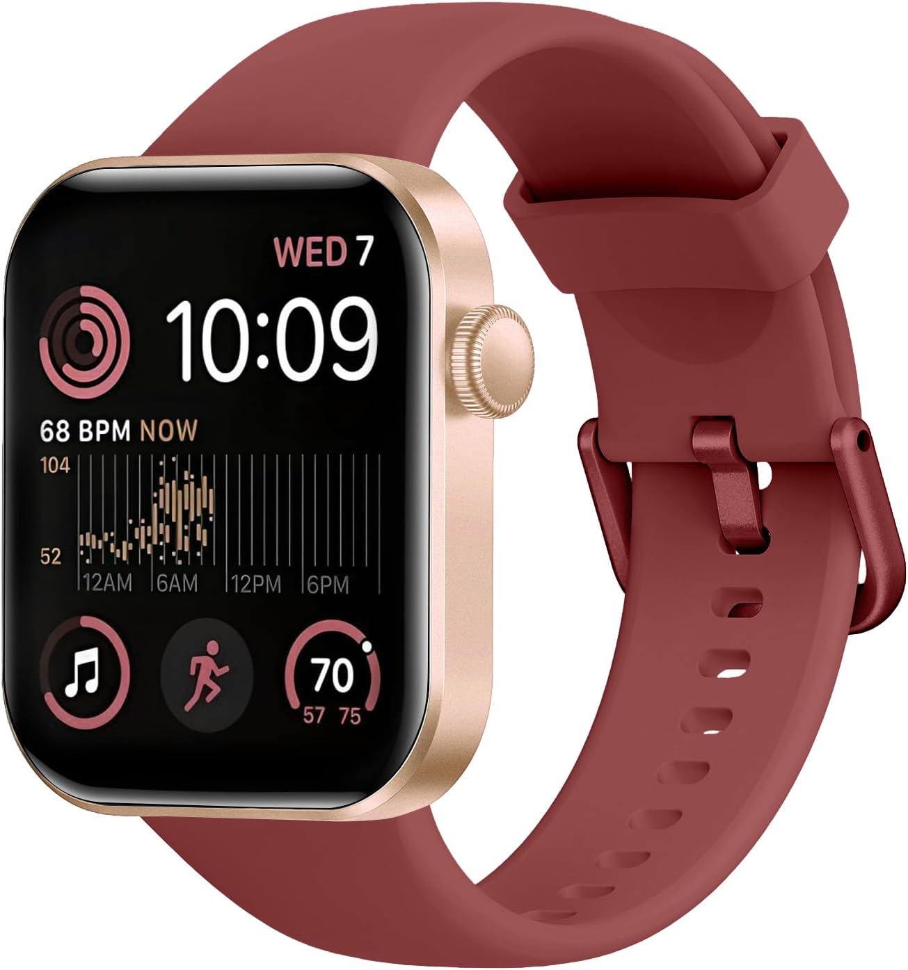 Smart Watch for Women Men Answer/Make Call,1.85"HD Screen Fitness tracker with S...