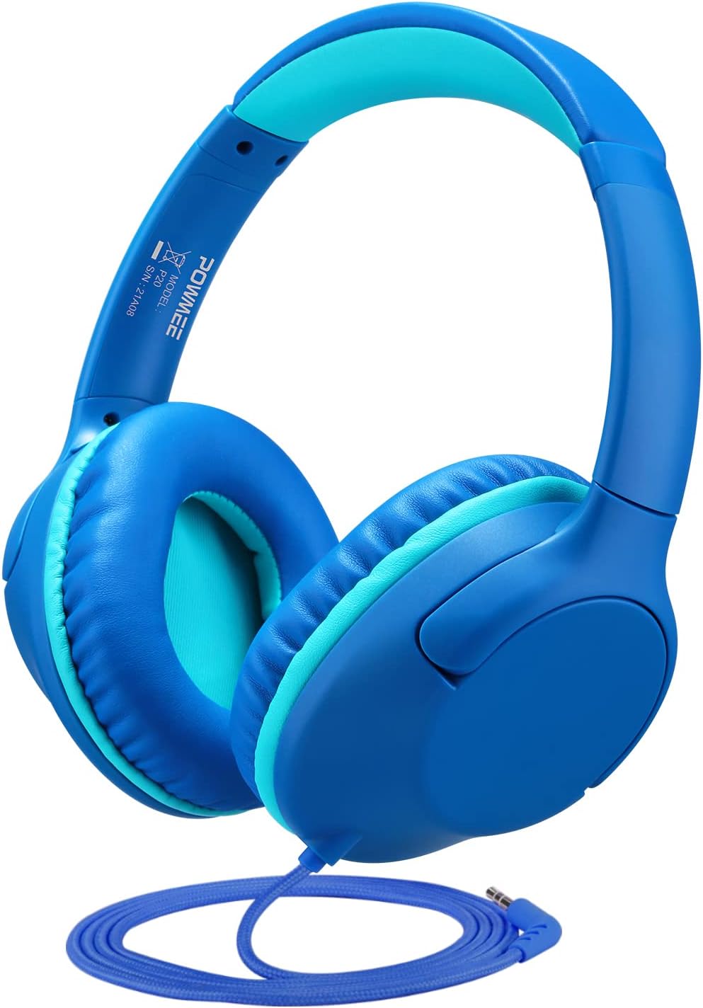 P20 Kids Headphones for School, Kids/Teens/Boys/Girls with Safe 94dB Volume Limi...